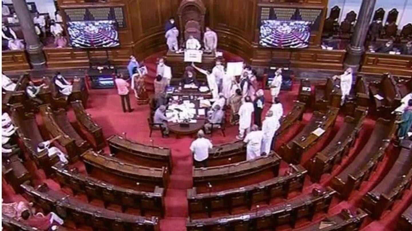 Amid disruptions, both Houses passed 8 bills Amid disruptions, both Houses passed 8 bills
