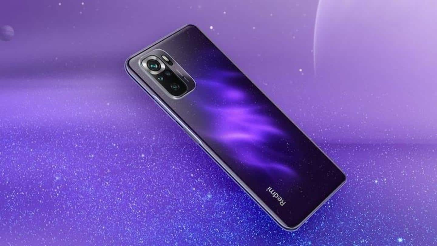 Redmi Note 10S gets a new Cosmic Purple color variant