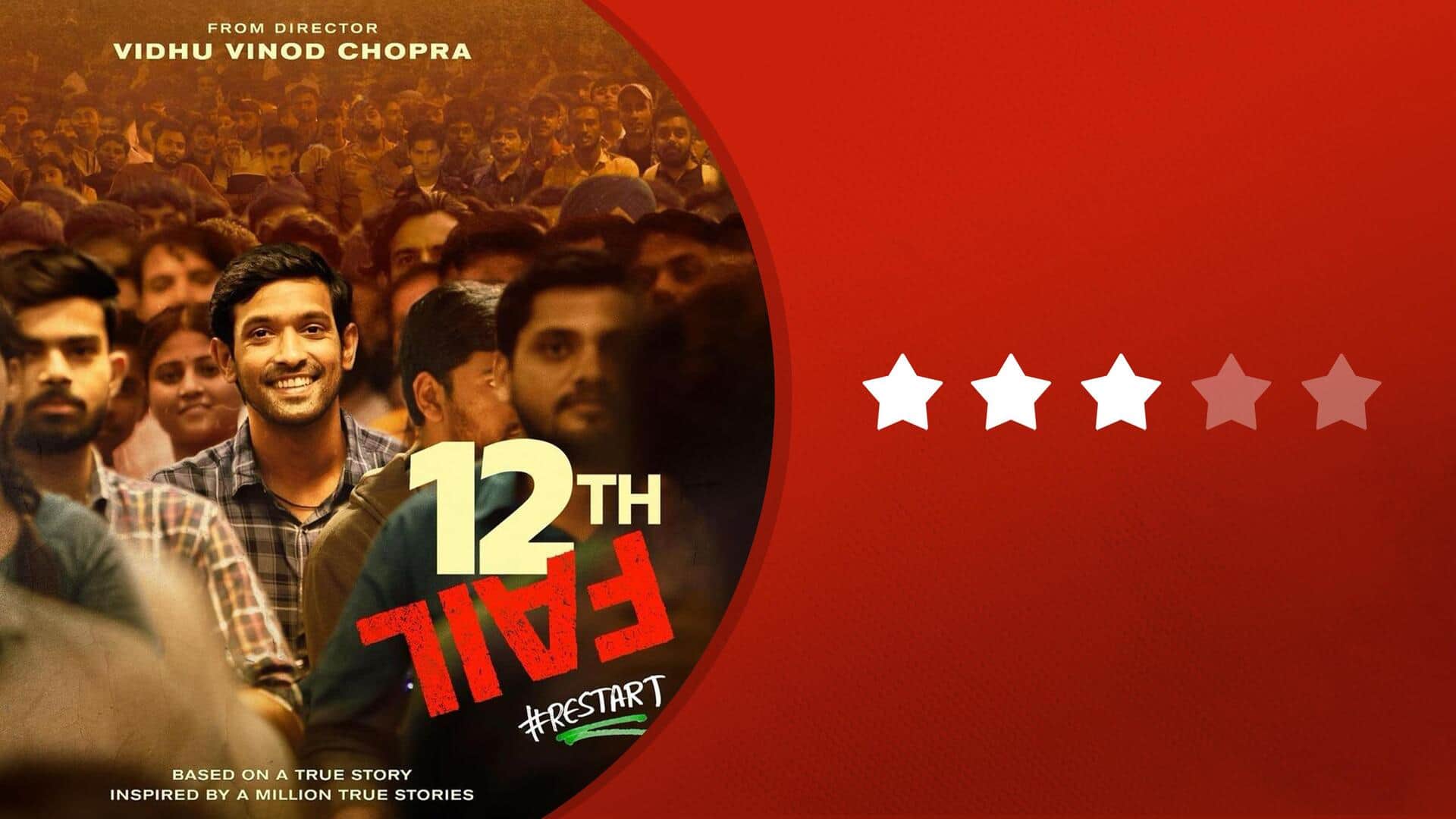 12th Fail Review: Vikrant Massey passes with flying colours on performance  sheet - India Today