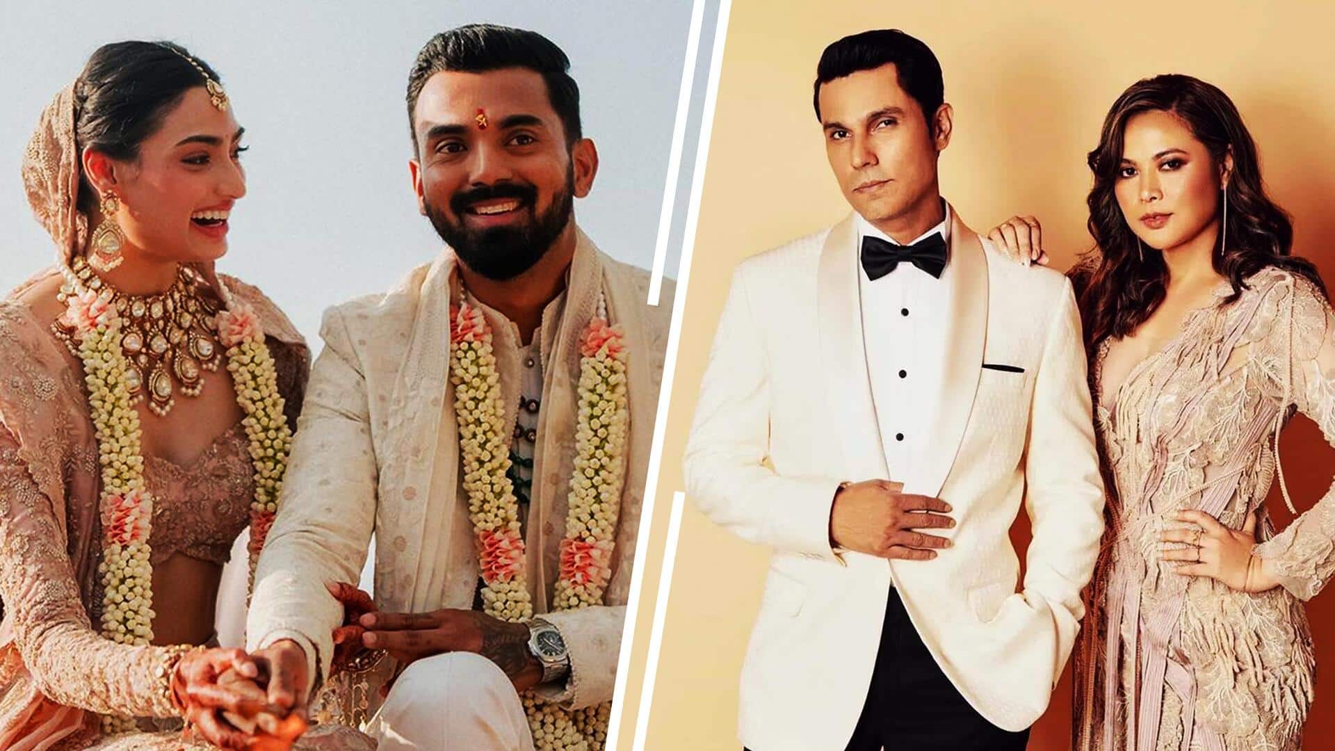 Rahul-Athiya to Randeep-Lin: Indian celebrity weddings of 2023