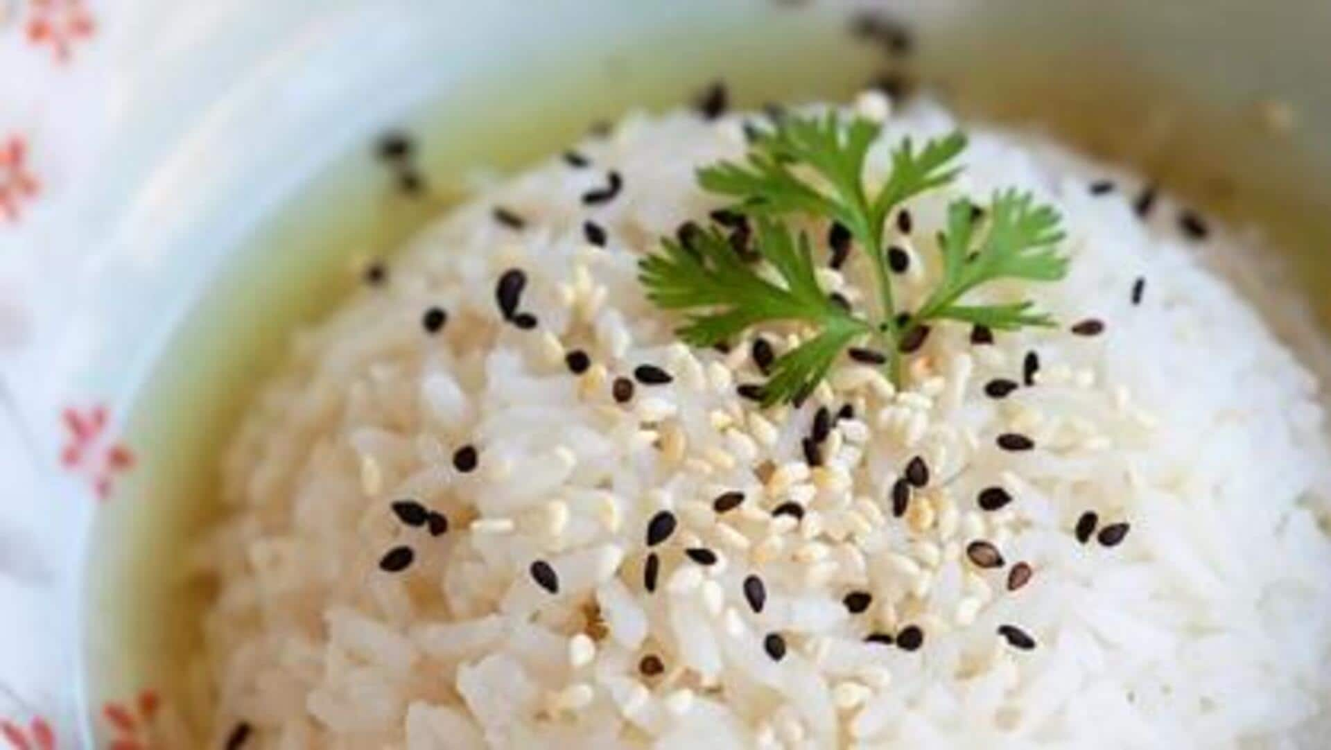 Combining green tea and rice: 5 foods to try