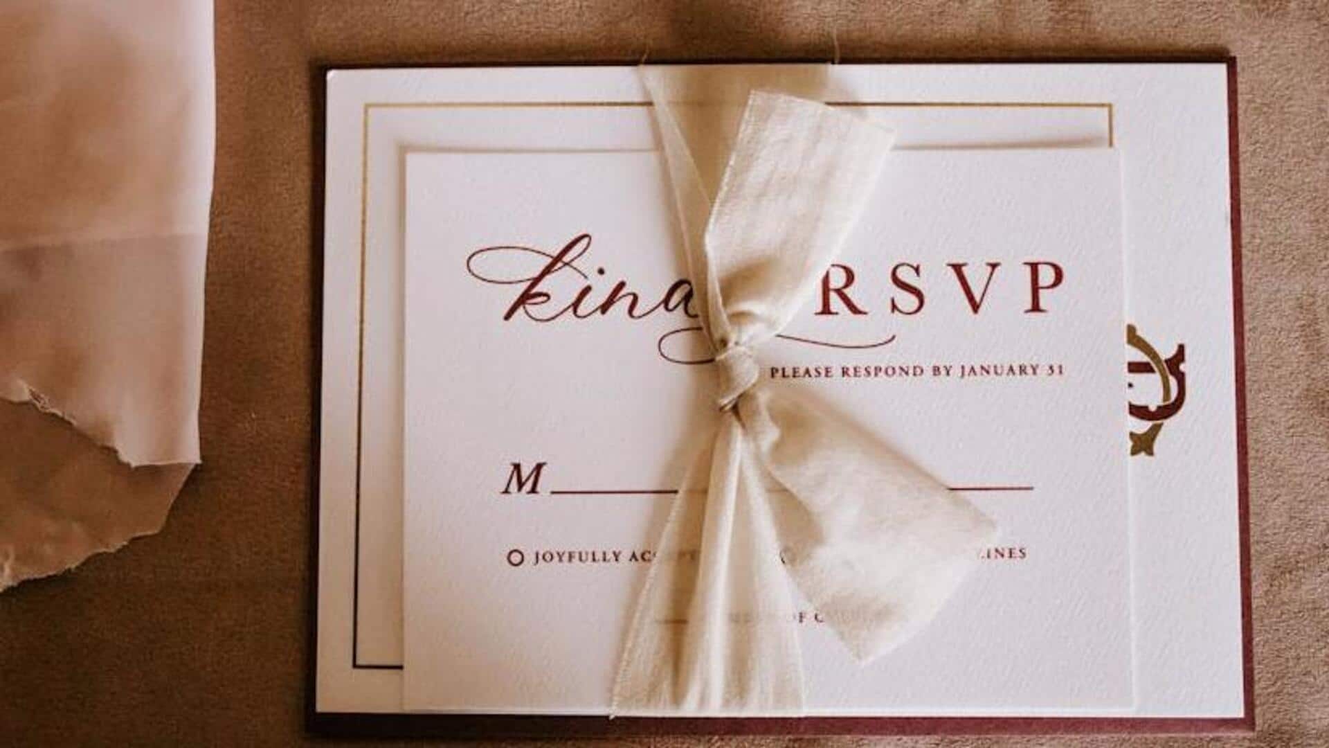 Got a last-minute invite? Here's what you should do Got a last-minute invite? Here's what you should do