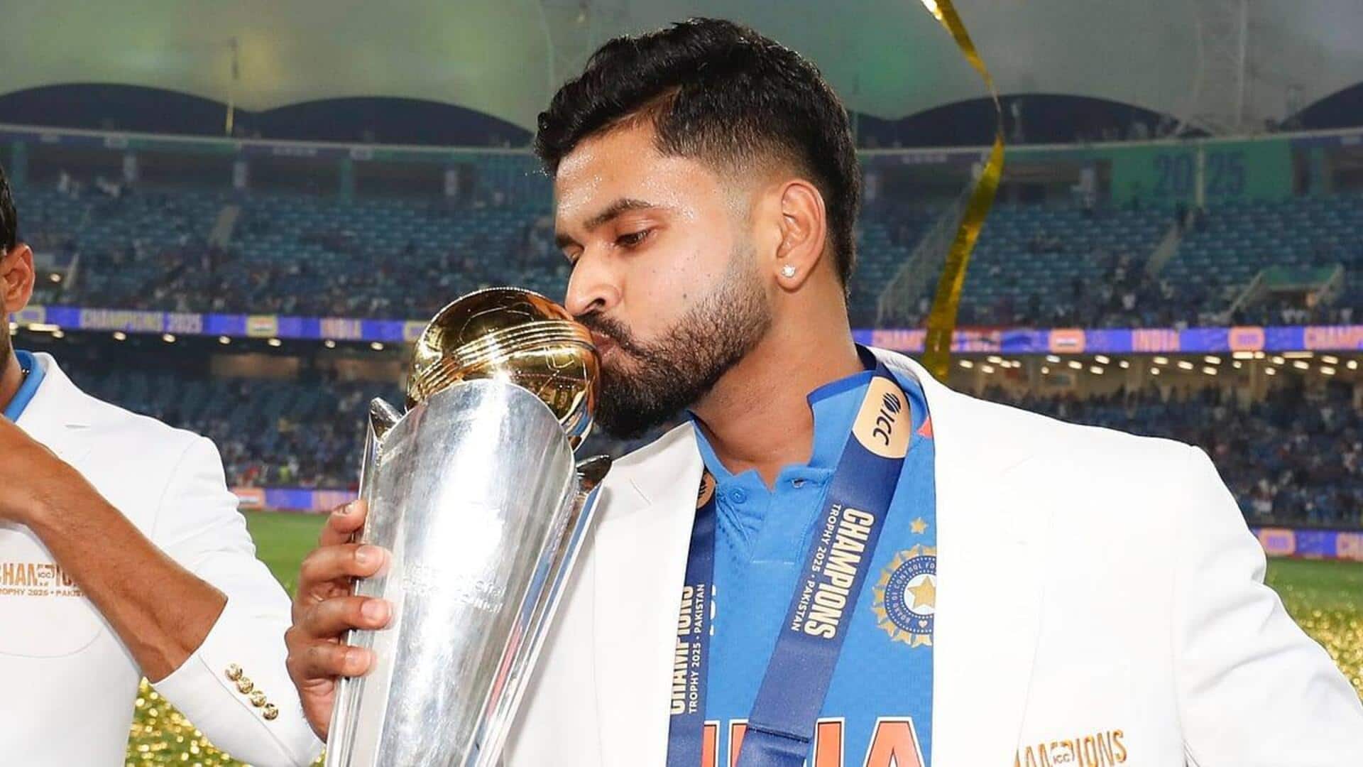 'Proved everyone wrong,' Shreyas Iyer on international cricket comeback