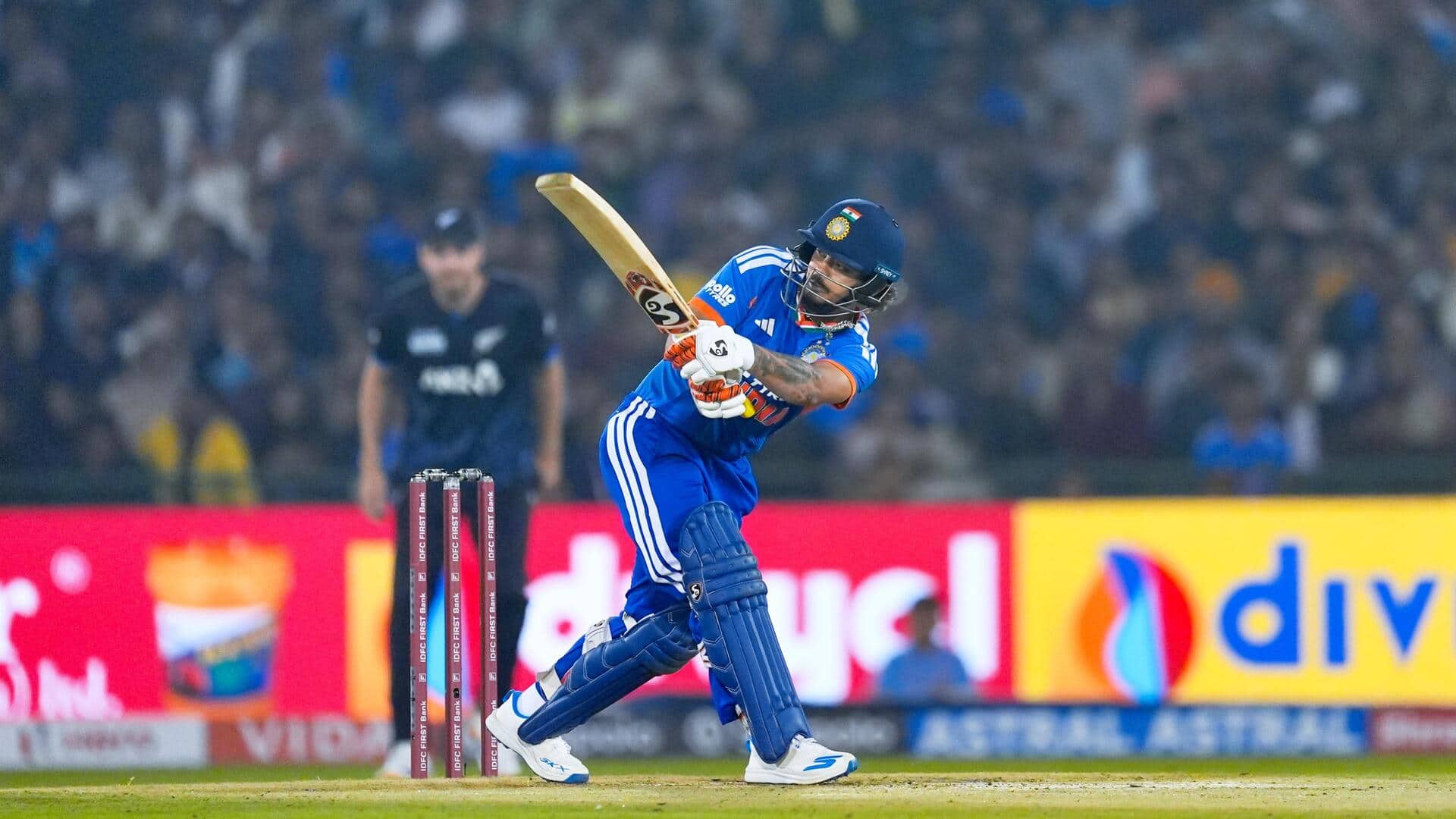 Raipur T20I, India chase 209-run target versus New Zealand: Stats