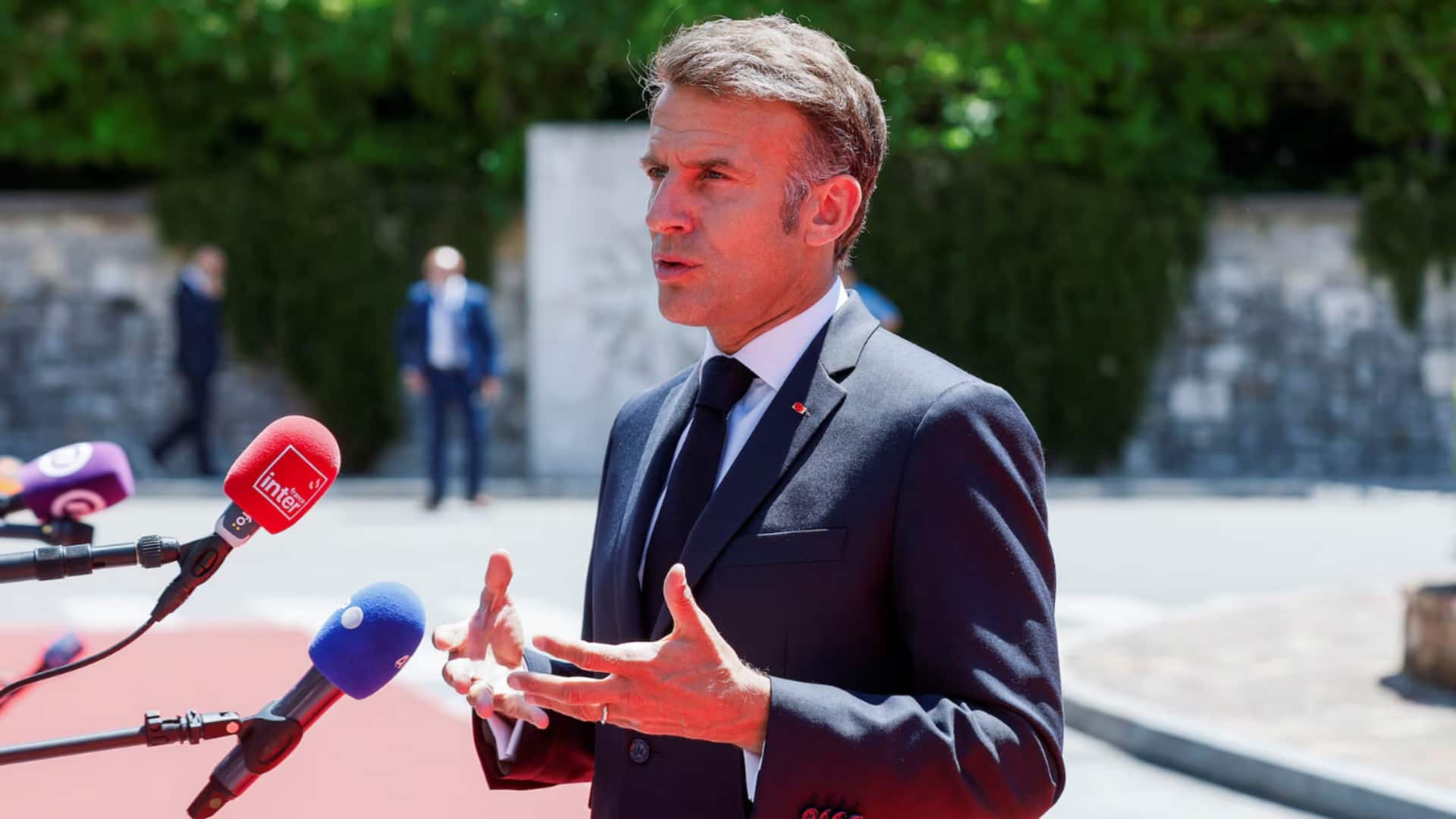 G7 dedicating sessions to discuss long-term reopening of Hormuz: Macron