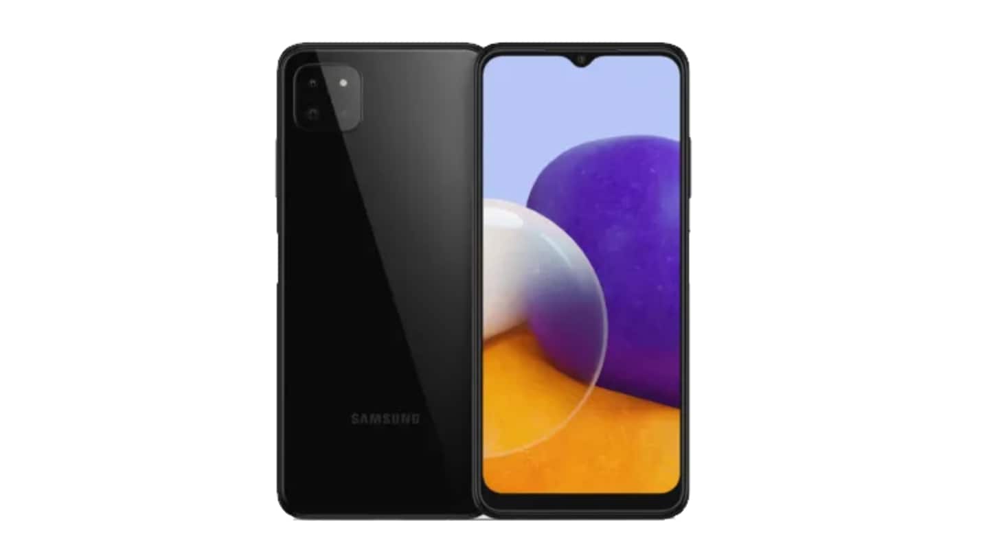 Samsung Galaxy A22 5G's specifications revealed via Geekbench; renders leaked