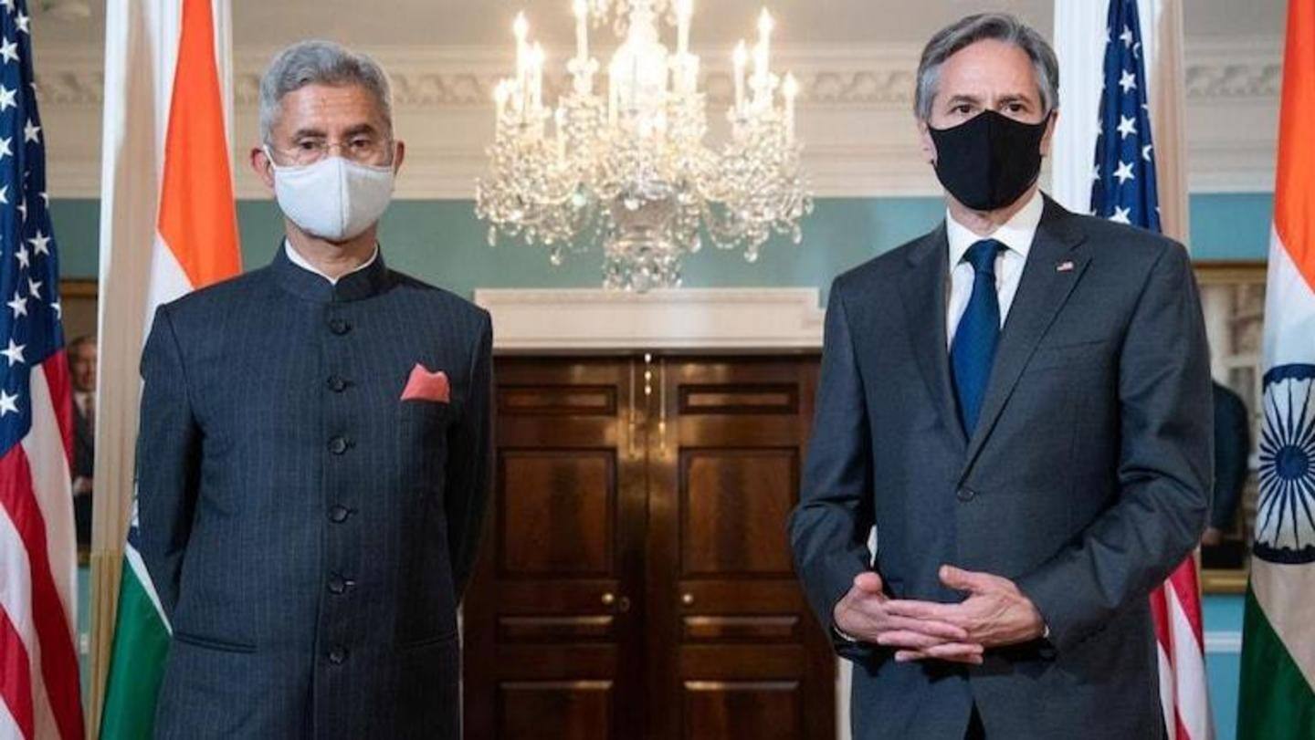 Jaishankar, Blinken discuss Afghanistan crisis Jaishankar, Blinken discuss Afghanistan crisis