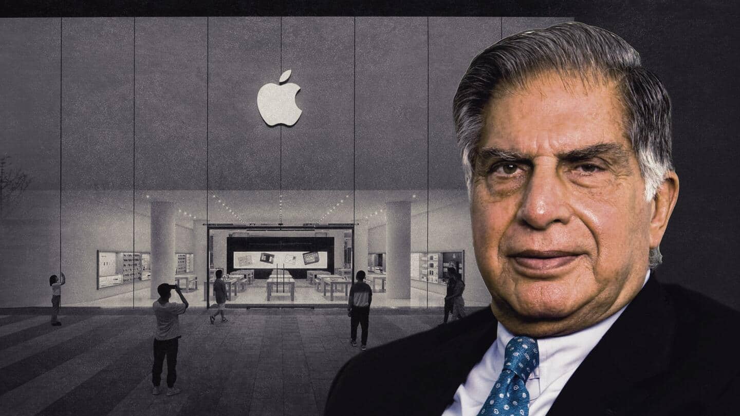 India's Tata Group to open 100 exclusive Apple stores -report