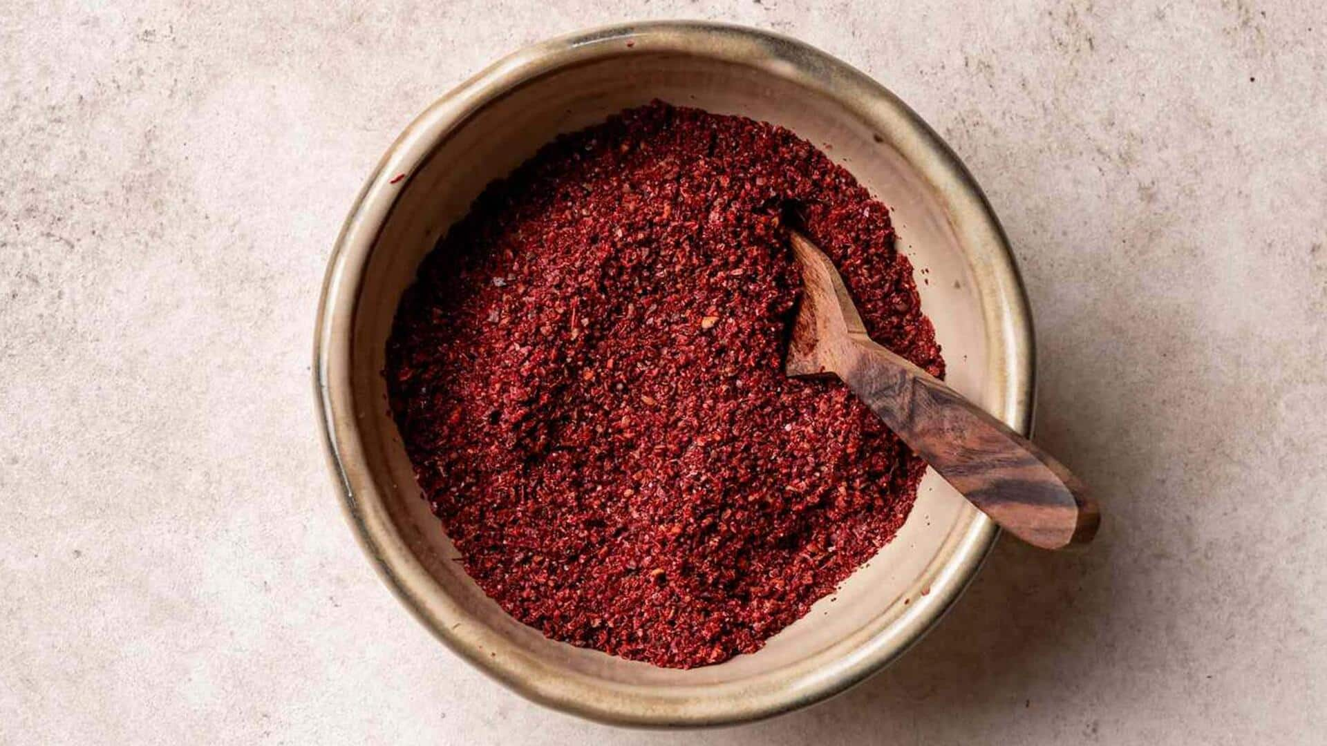 Highlighting sumac's antioxidant powerhouse benefits