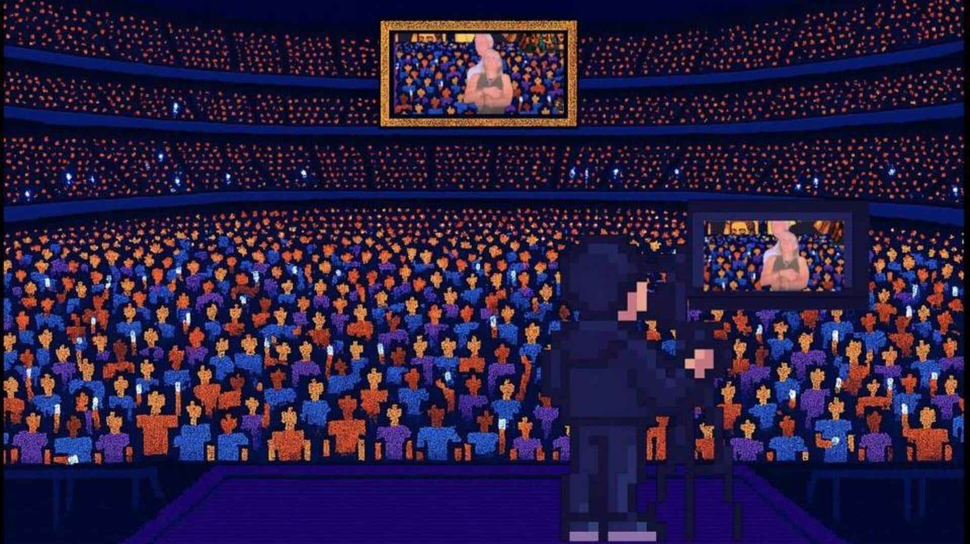 Viral Coldplay concert couple now stars in retro-style video game Viral Coldplay concert couple now stars in retro-style video game