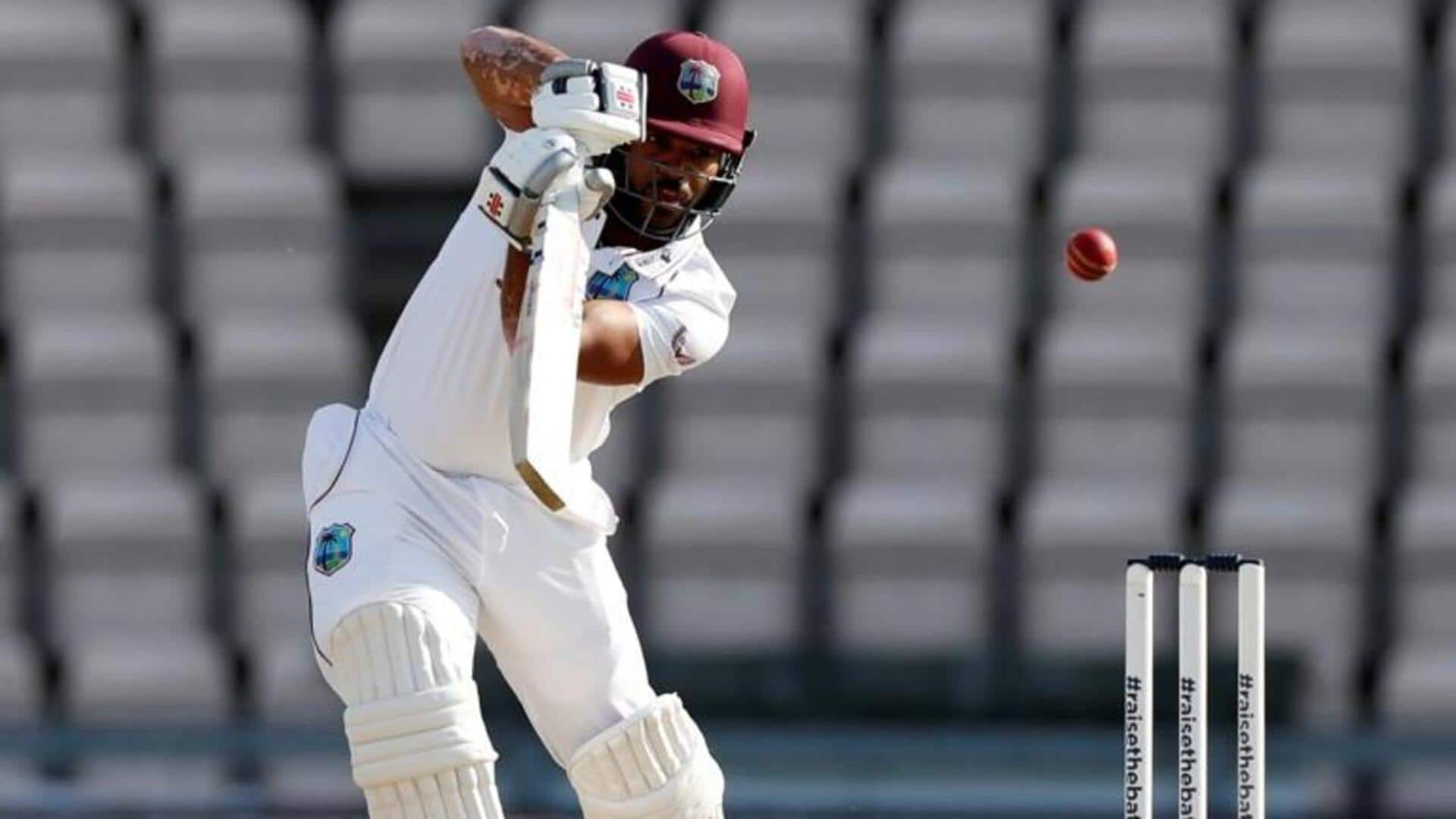John Campbell slams his maiden hundred in Test cricket: Stats