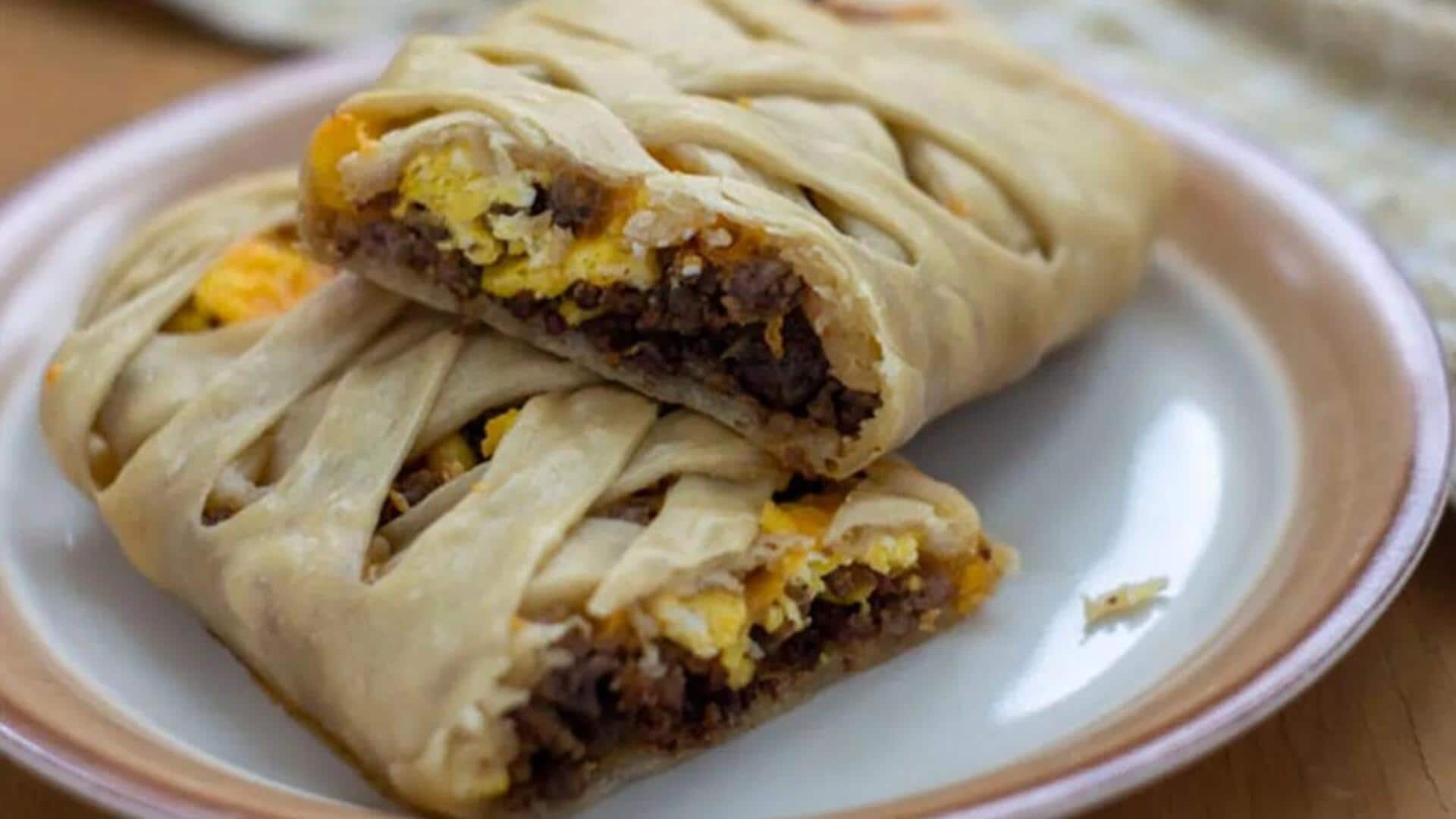 For a flavorful breakfast, try stuffed pockets 