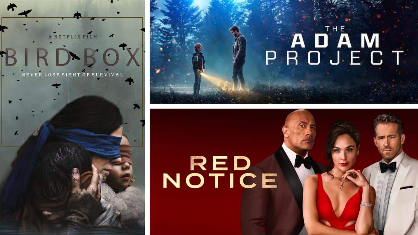 Listing Netflix's top 5 most-watched movies ever