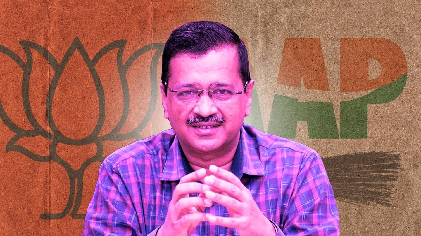 AAP vs BJP: Kejriwal's trust vote postponed due to ruckus