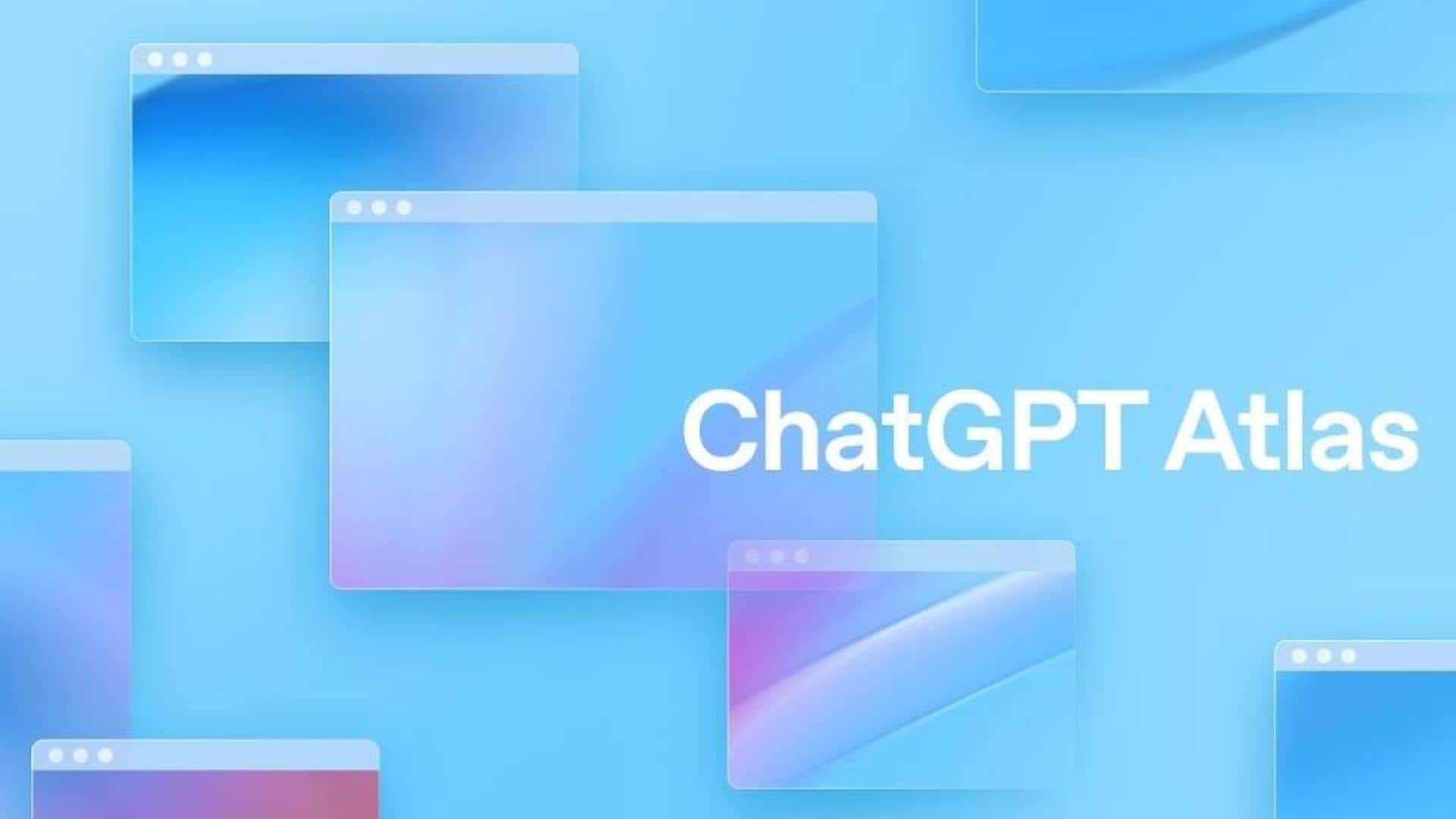 OpenAI launches Atlas, an AI browser powered by ChatGPT OpenAI launches Atlas, an AI browser powered by ChatGPT