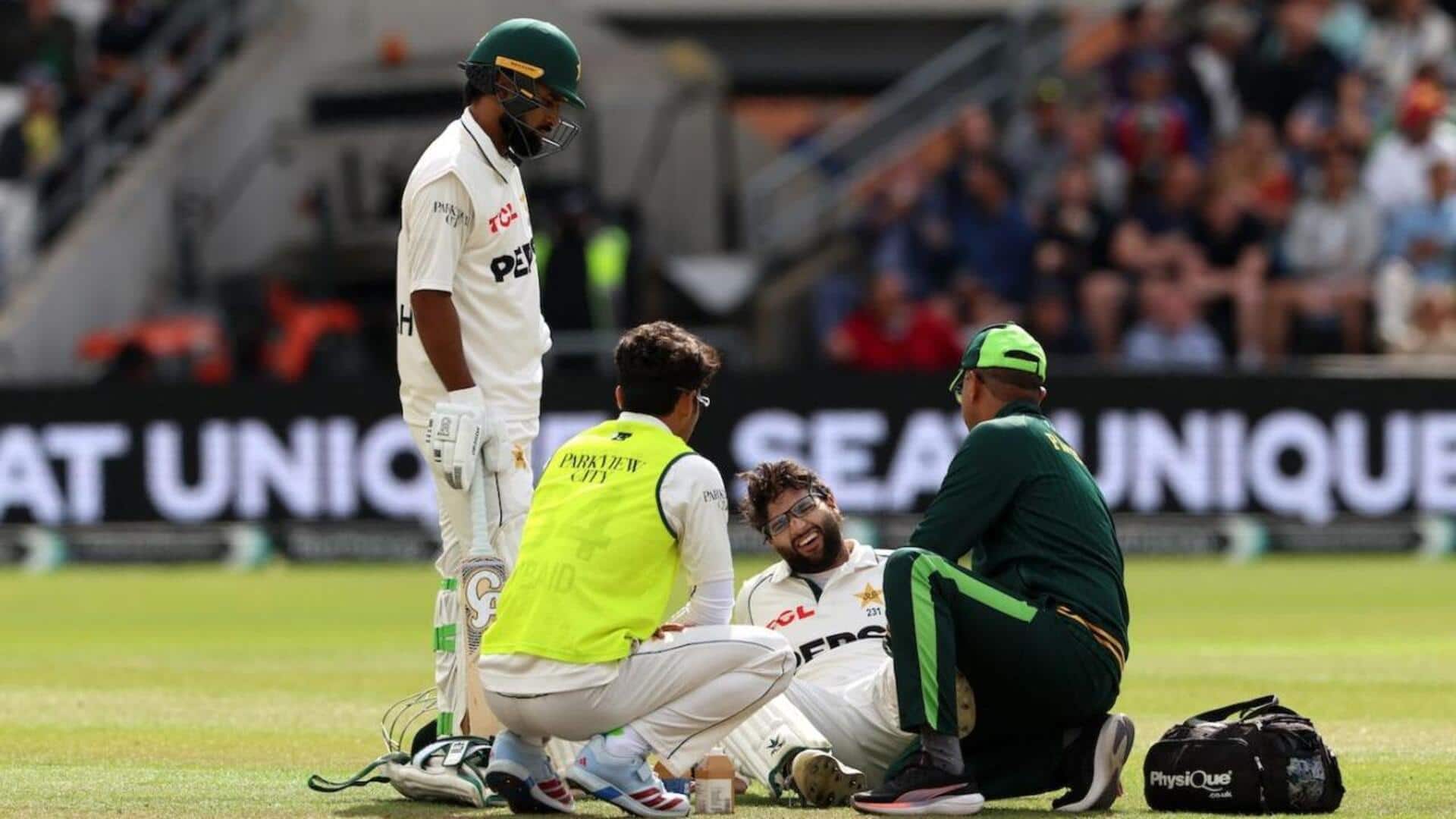 Did Pakistan's Imam-ul-Haq fake his injury? Stuart Broad claims