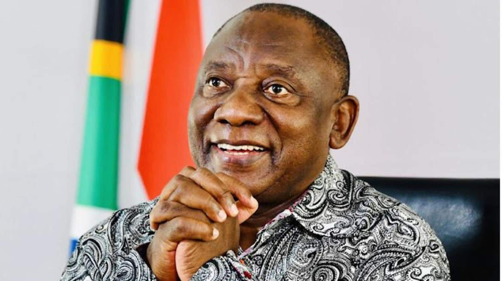 Cyril Ramaphosa's suave afro-political dress codes