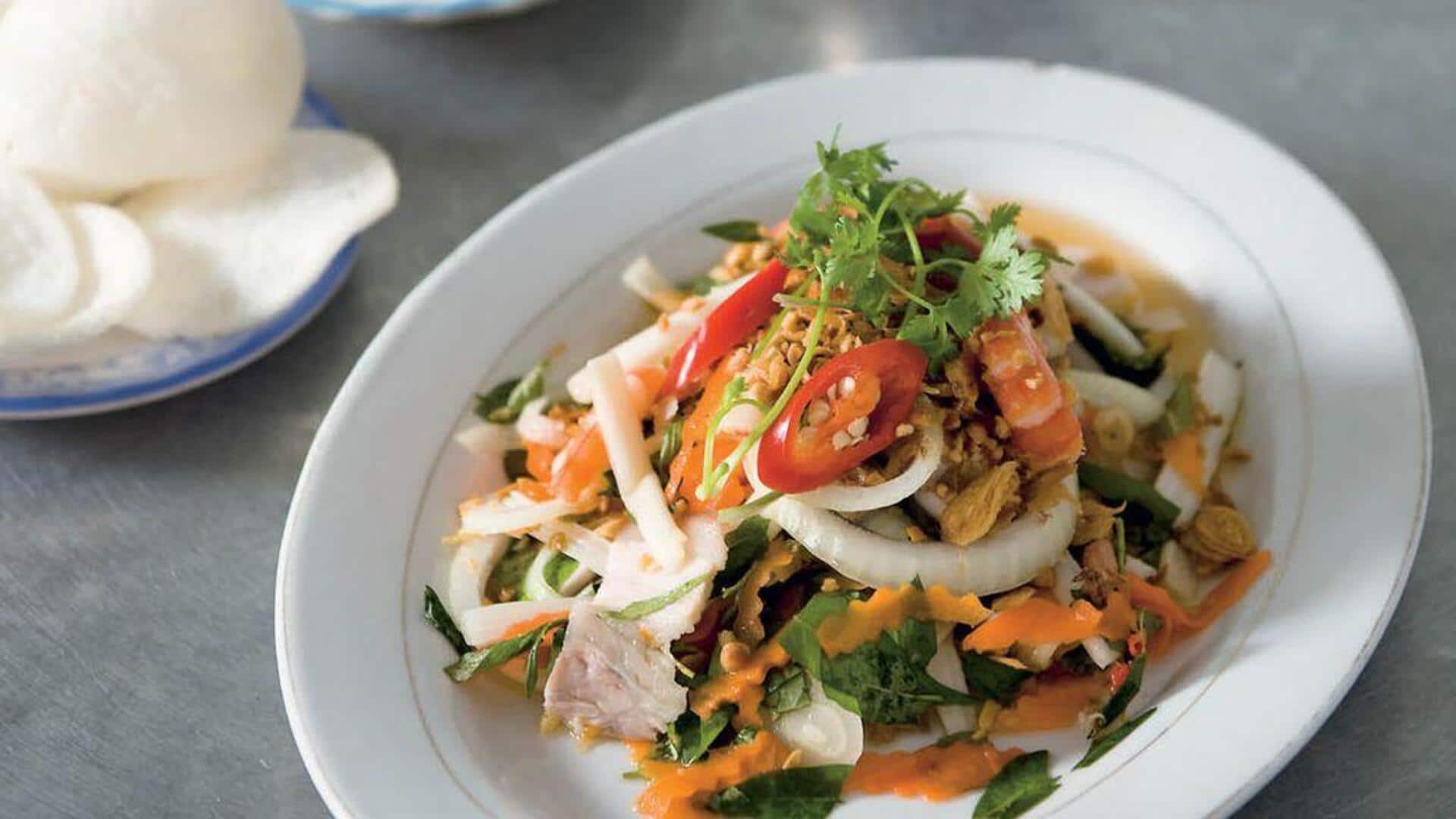 Visiting Cambodia? You must try these lotus stem snacks 