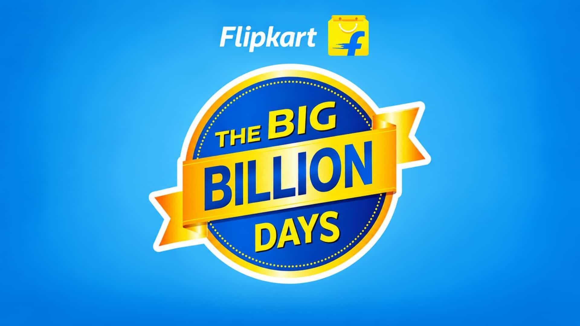 Flipkart's Big Billion Days sale starts October 9: Check deals