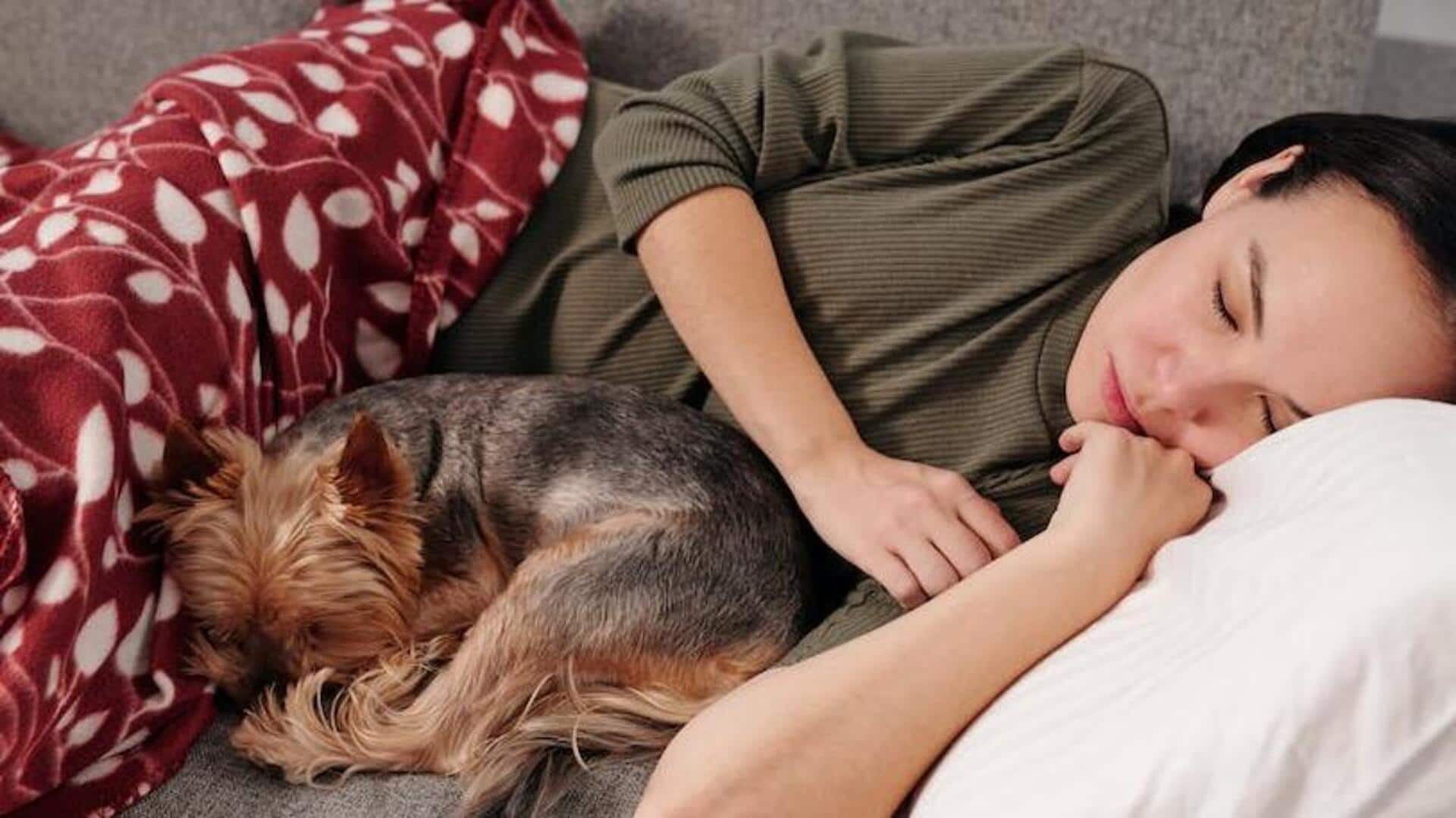 Is sleeping with pets good for you