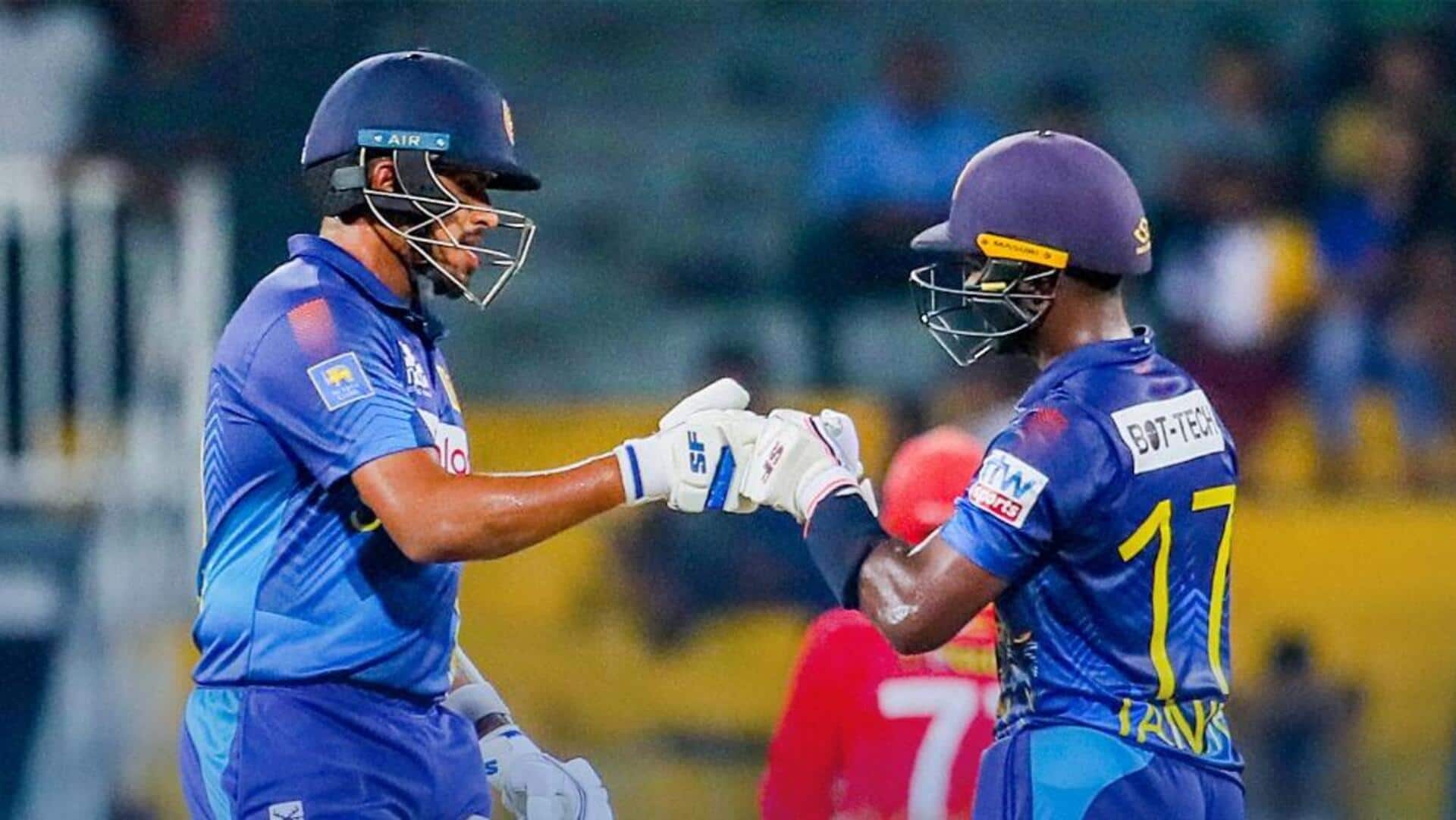 SL claim two-wicket win over Zimbabwe in 2nd ODI: Stats