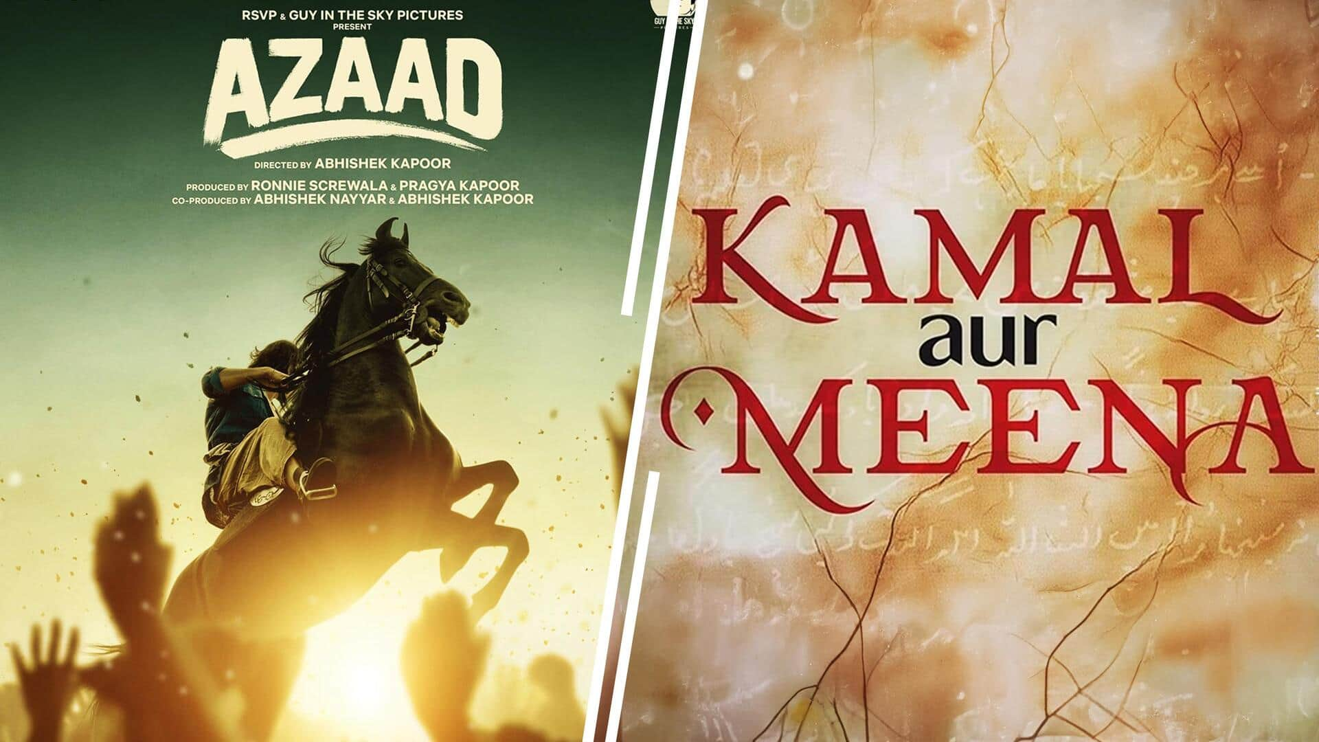 'Azaad' to 'Kamal Aur Meena': Most-anticipated Bollywood biopics of 2025-26