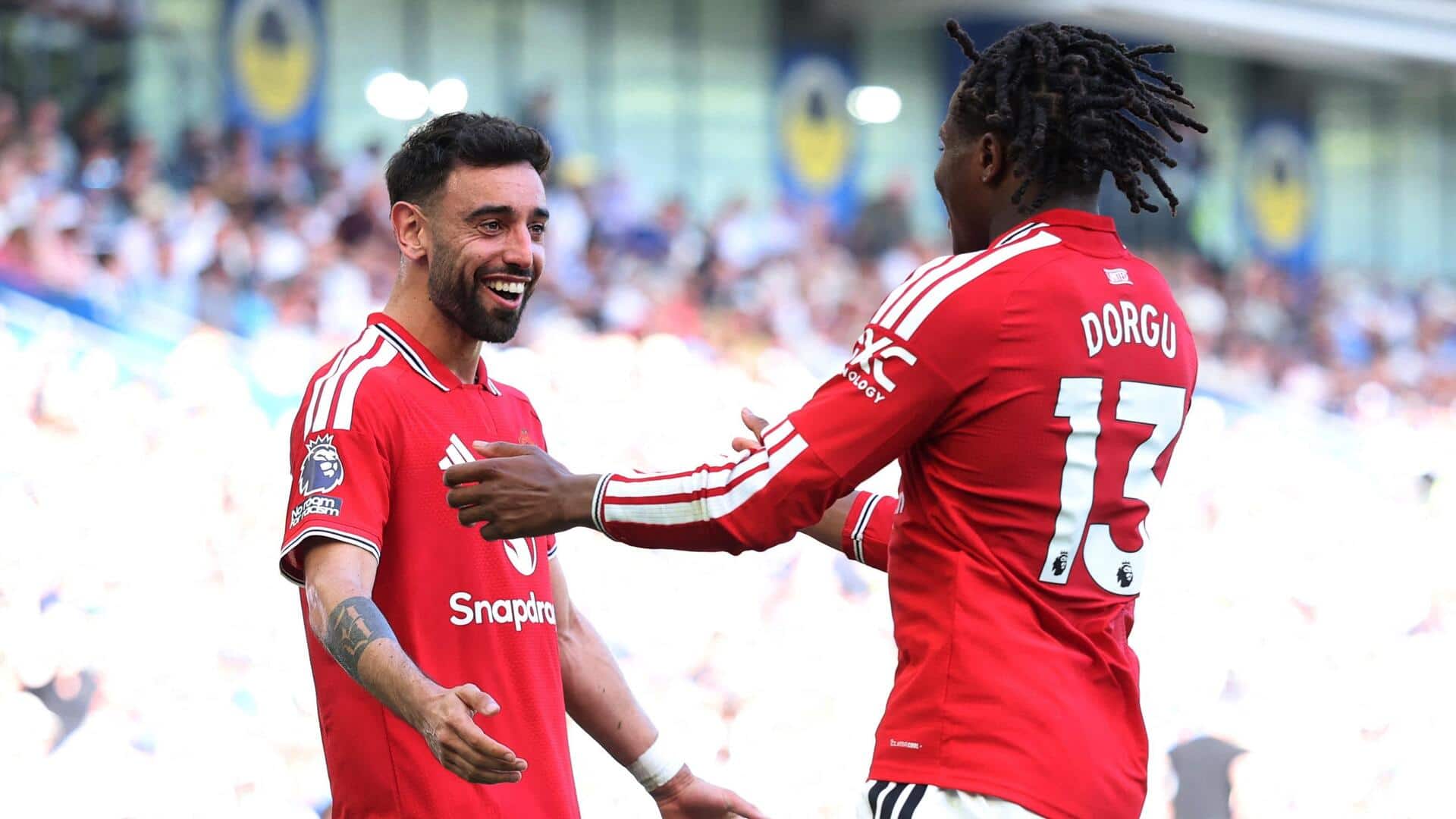 Bruno Fernandes breaks Premier League record for most assists (season)