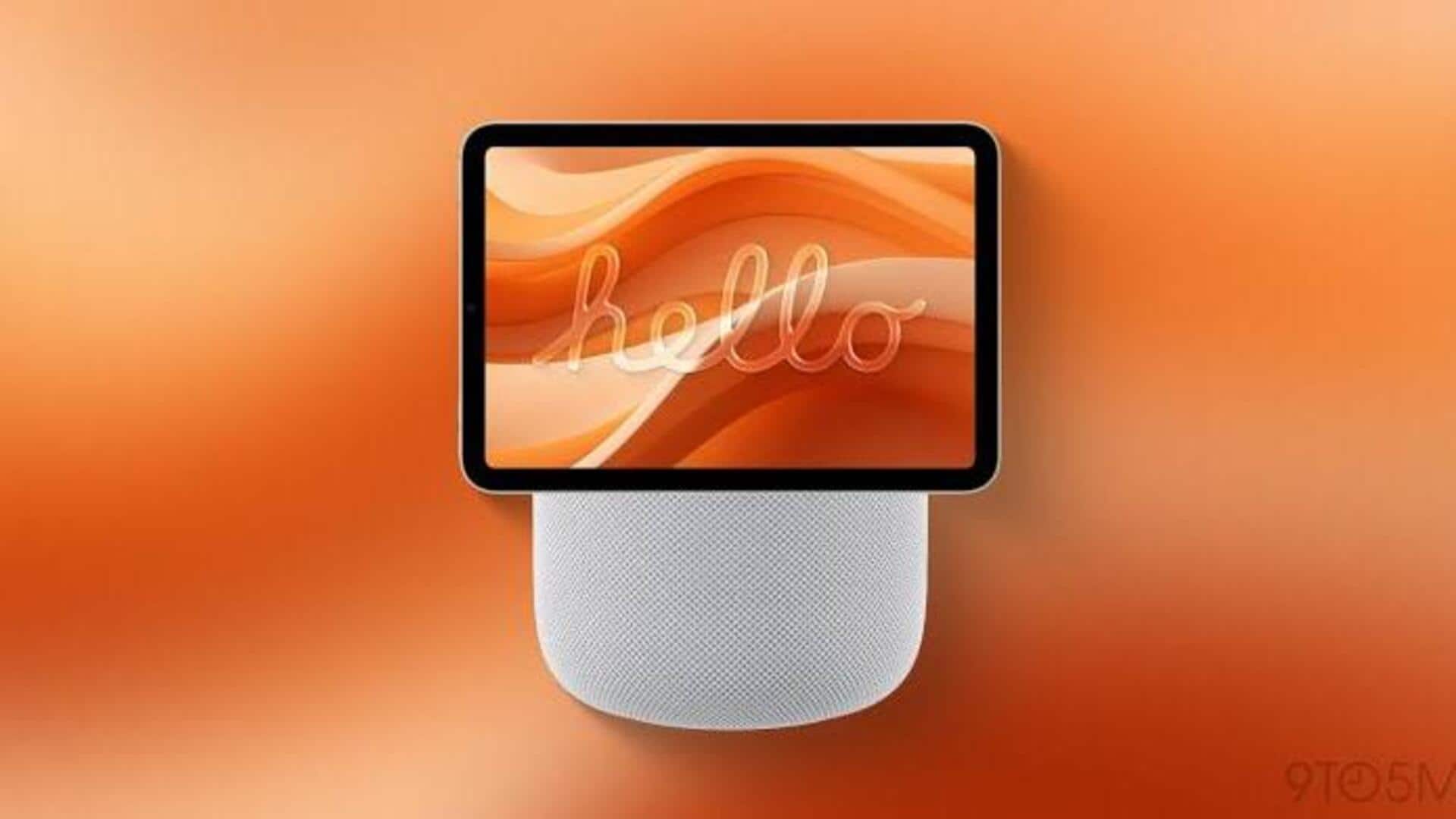 Apple's first smart home display may be coming soon