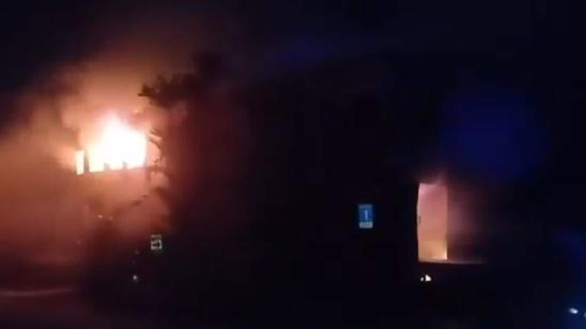 Massive fire at thermoelectric power plant causes blackout in Panama