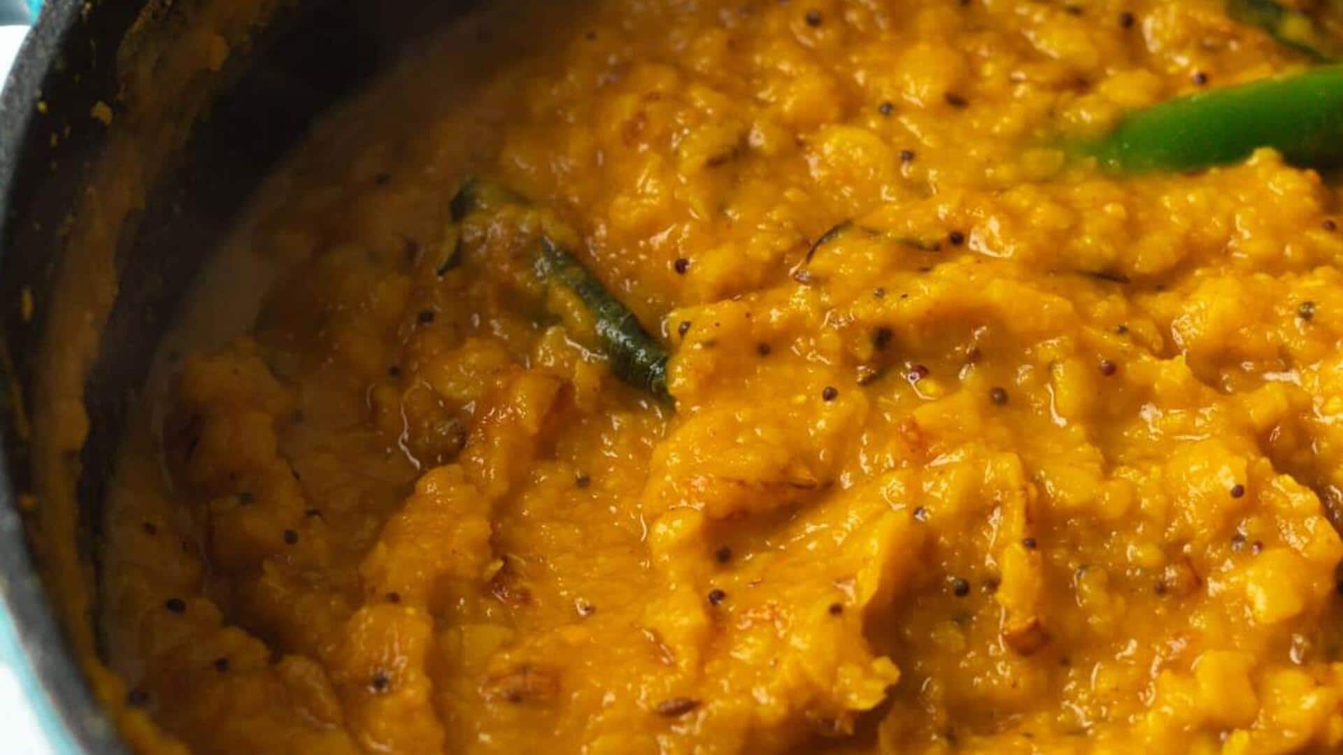 How to turn sweet potato-green gram dal into delicious dishes