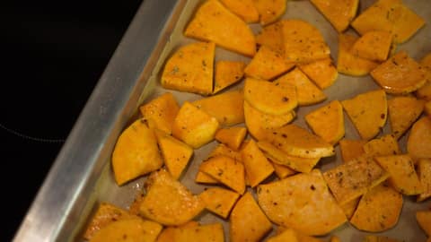 Try sweet potato chips instead of cream biscuits