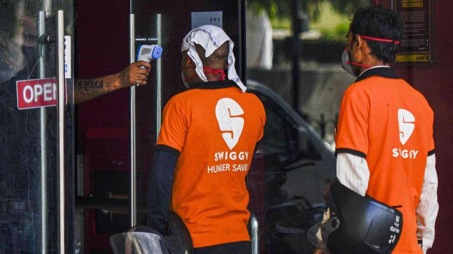 Swiggy app will show vaccination status of delivery partners Swiggy app will show vaccination status of delivery partners