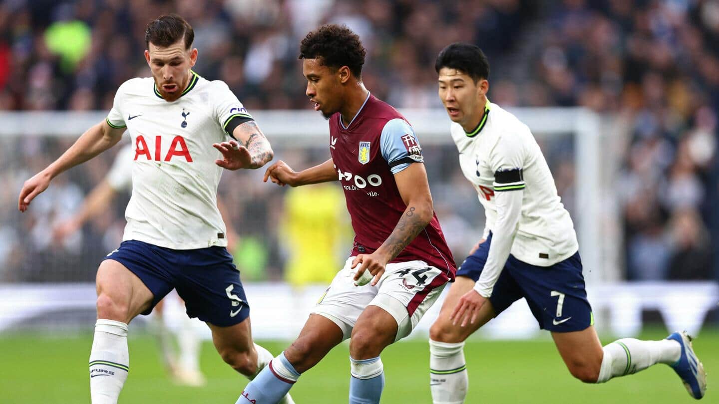 Premier League 2022-23, Aston Villa stun Tottenham 2-0: Key stats