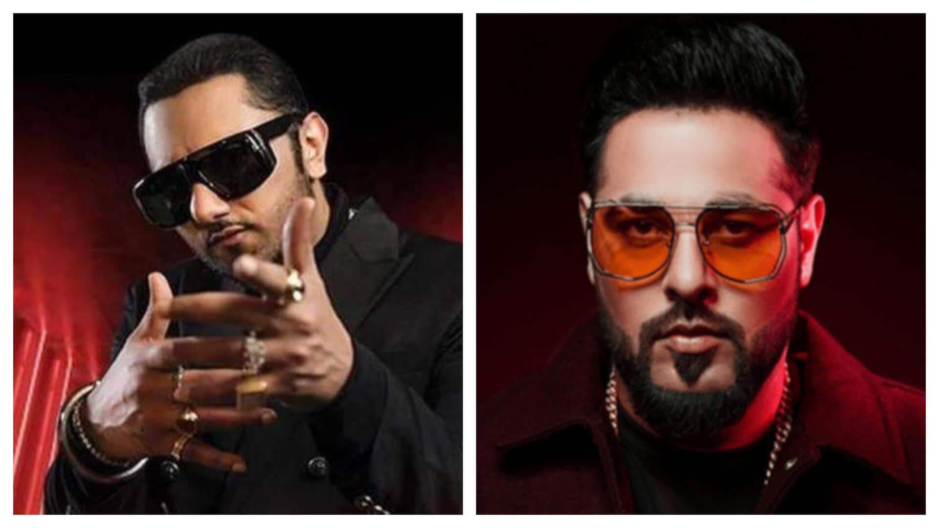 Badshah finally announces end of feud with Honey Singh