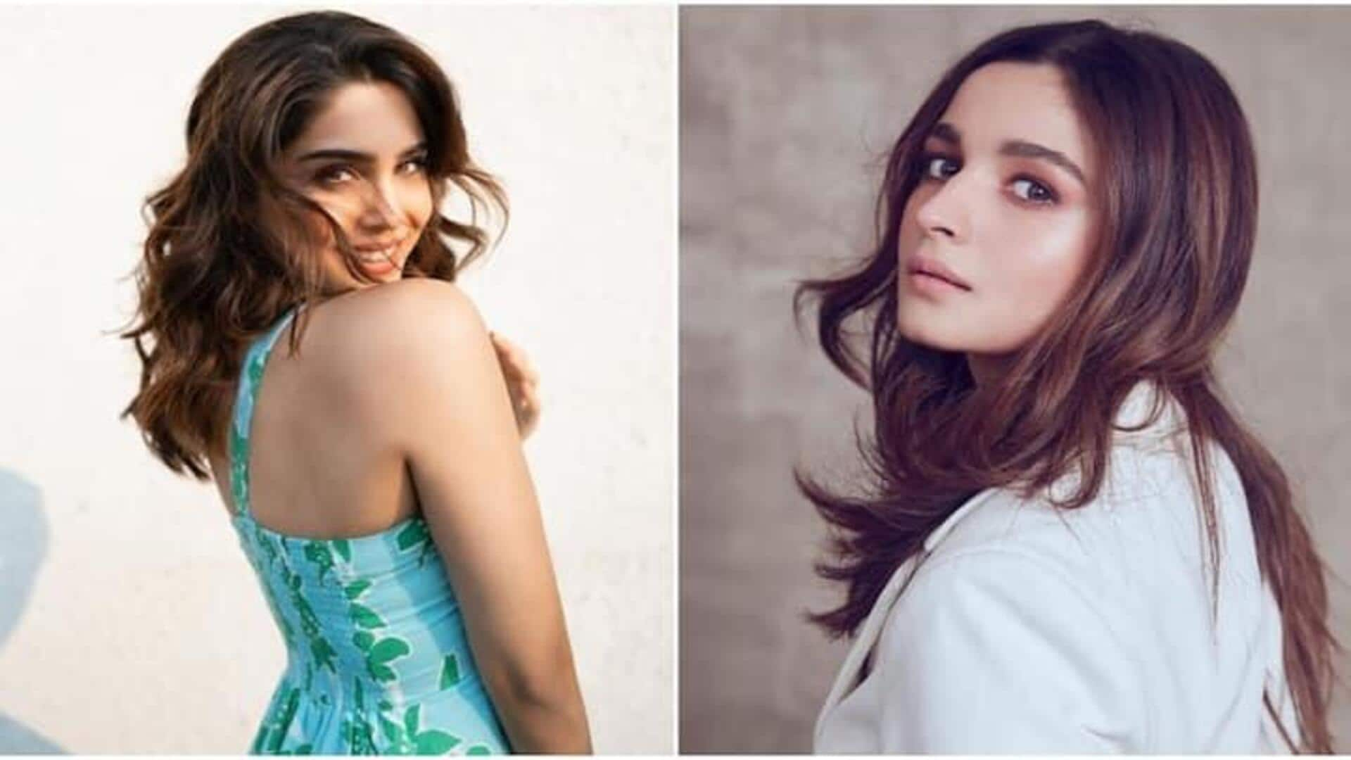 Sharvari's first meeting with Alia Bhatt has a 'Vedaa' connection