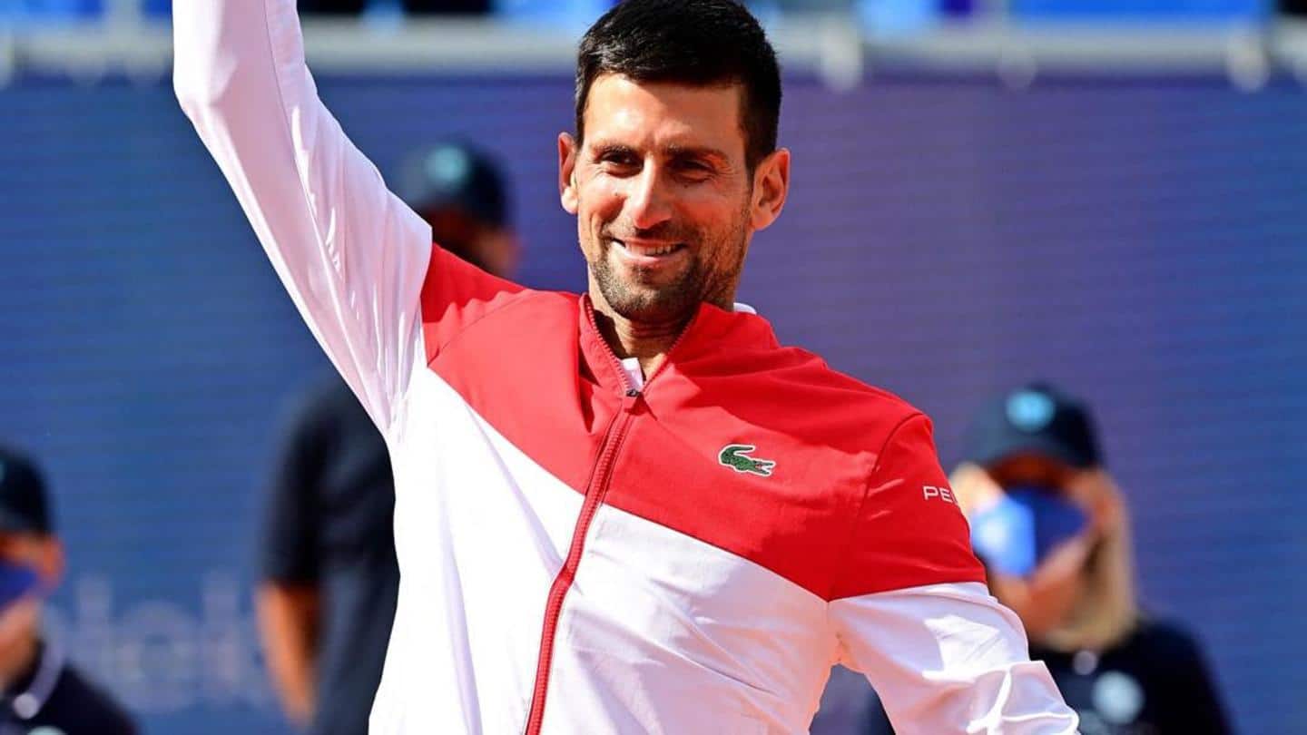 Belgrade Open: Novak Djokovic defeats Molcan, wins 83rd career title