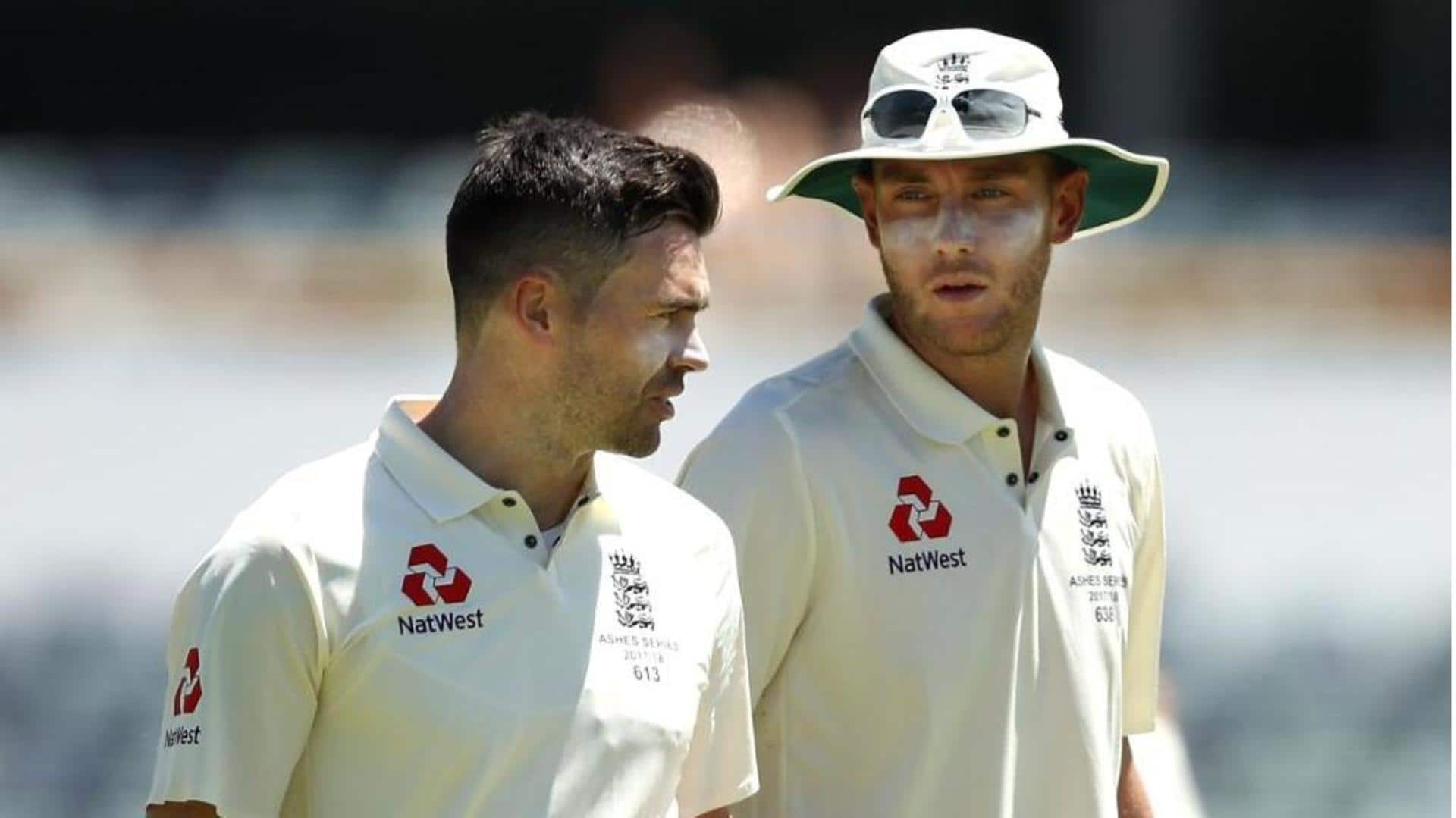 NZ vs ENG: Broad and Anderson script these records