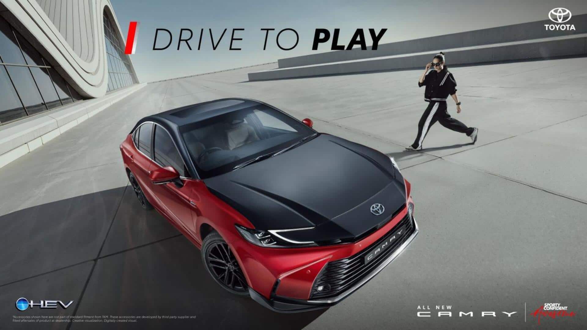 Toyota unveils Camry Hybrid Sprint Edition at ₹48.5L: Check features