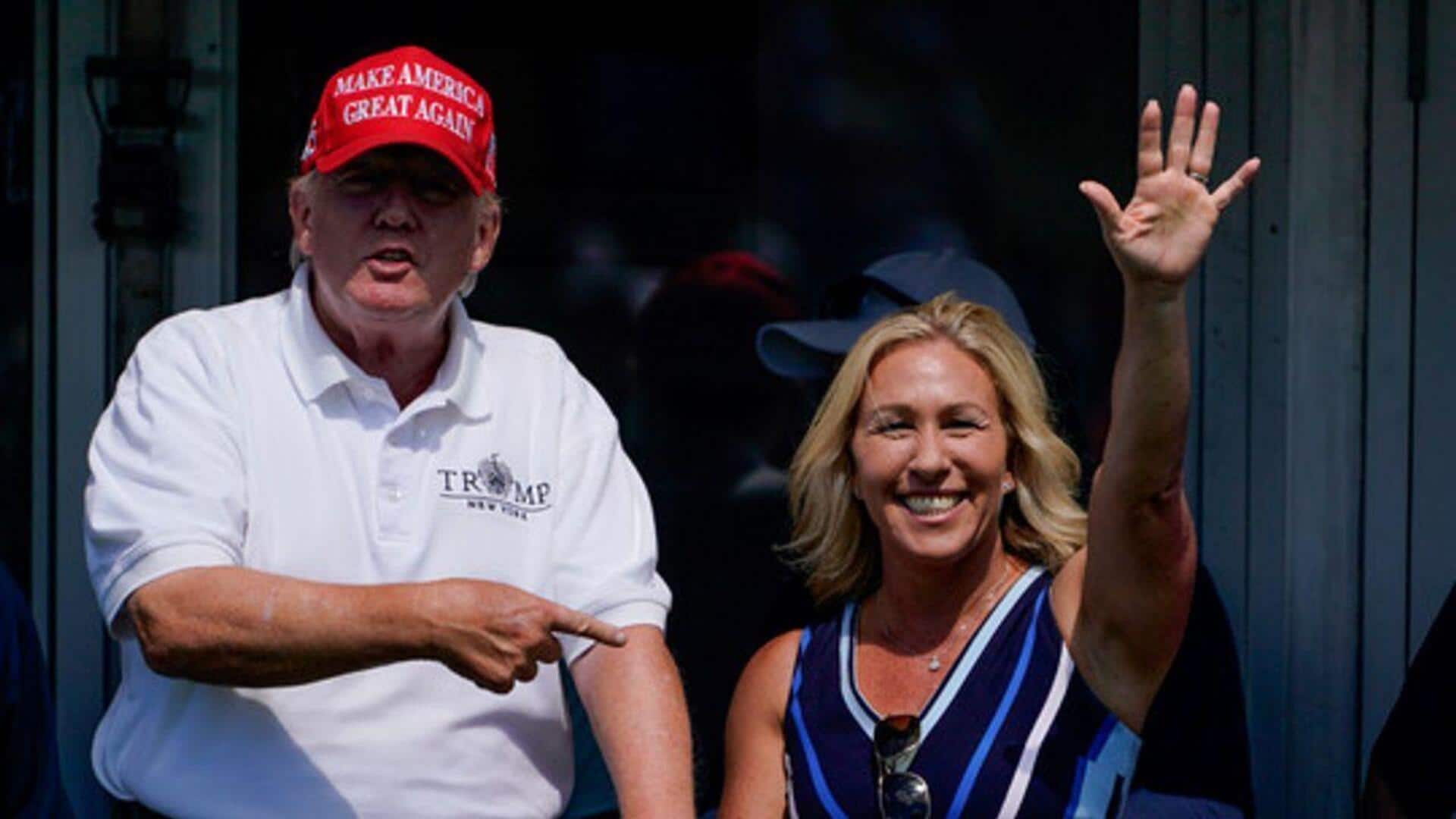 Trump, Greene's public feud: 'Wacky' congresswoman a 'traitor'