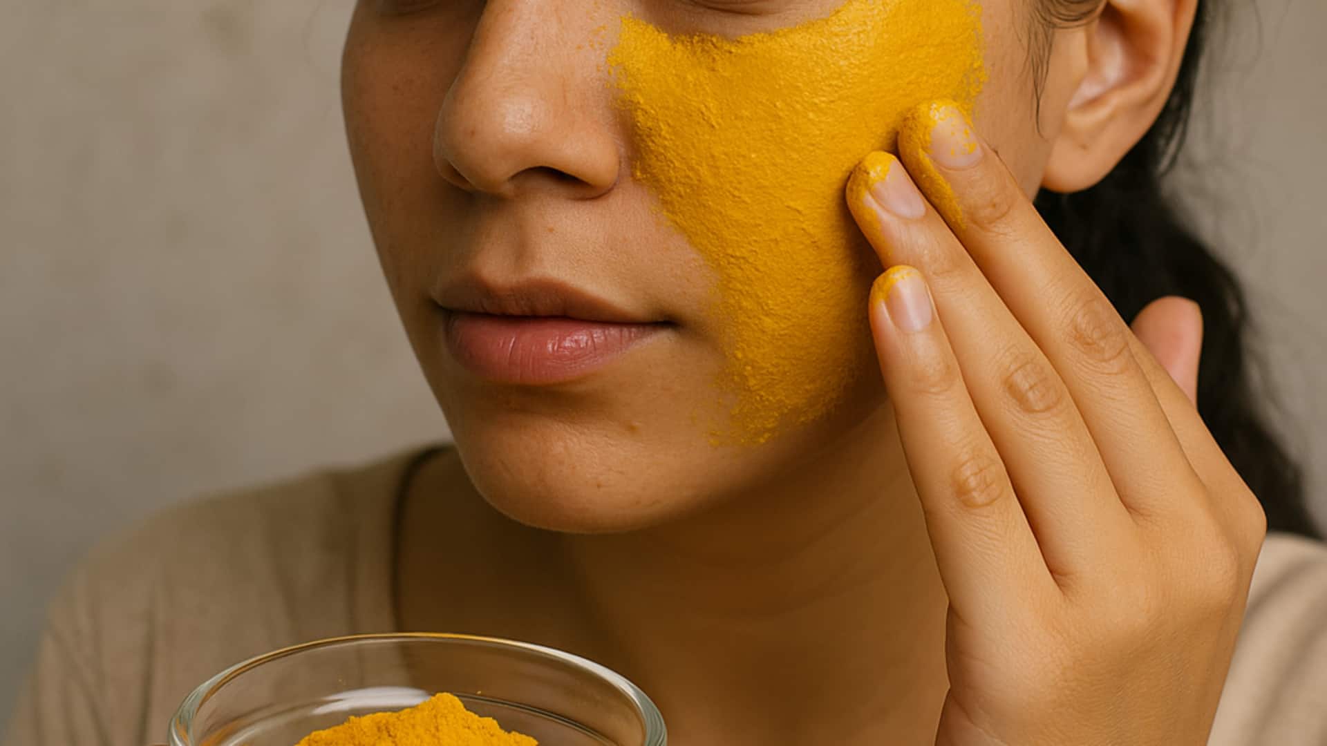 How to use turmeric wraps to relieve skin irritations