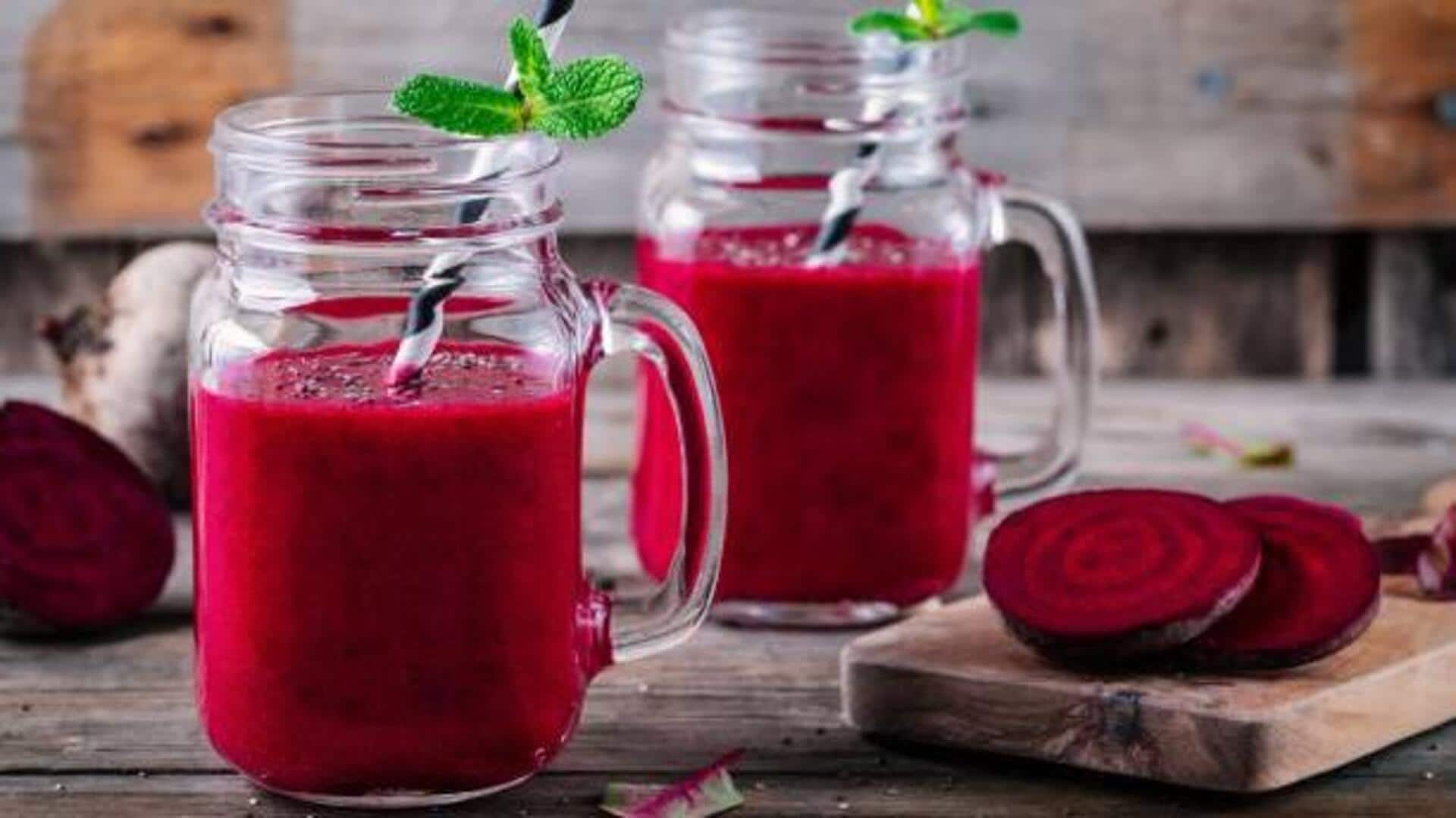 Why you should start your day with beetroot smoothies