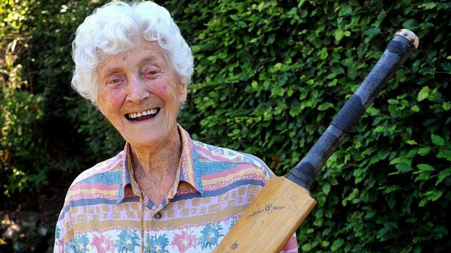 Oldest-ever Test cricketer Eileen Ash dies aged 110