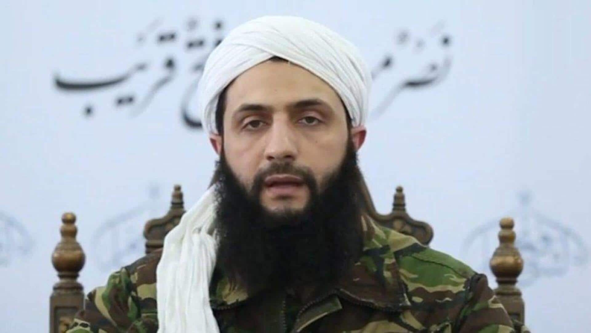 Who Is Abu Mohammed Al-Julani, HTS Leader Heading Syrian Insurgency