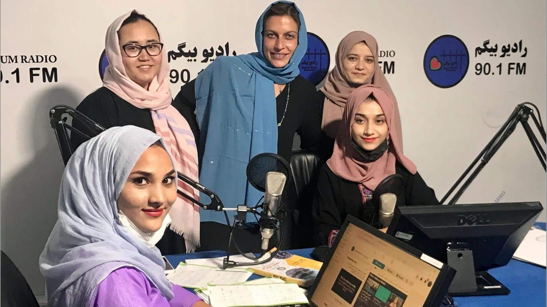 Taliban lifts ban on Afghan women-led radio station