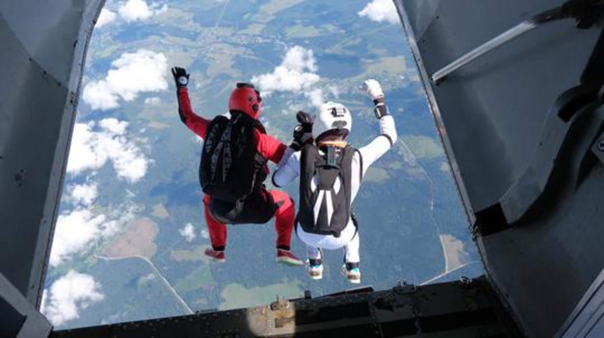 Tandem skydiving over Victoria Falls: A must-try adventure