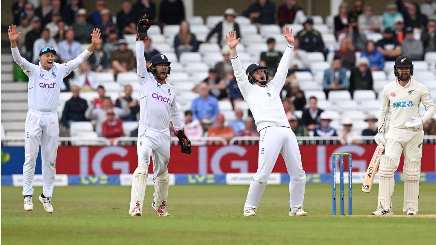 ENG vs NZ, 2nd Test: Visitors lead by 238 runs