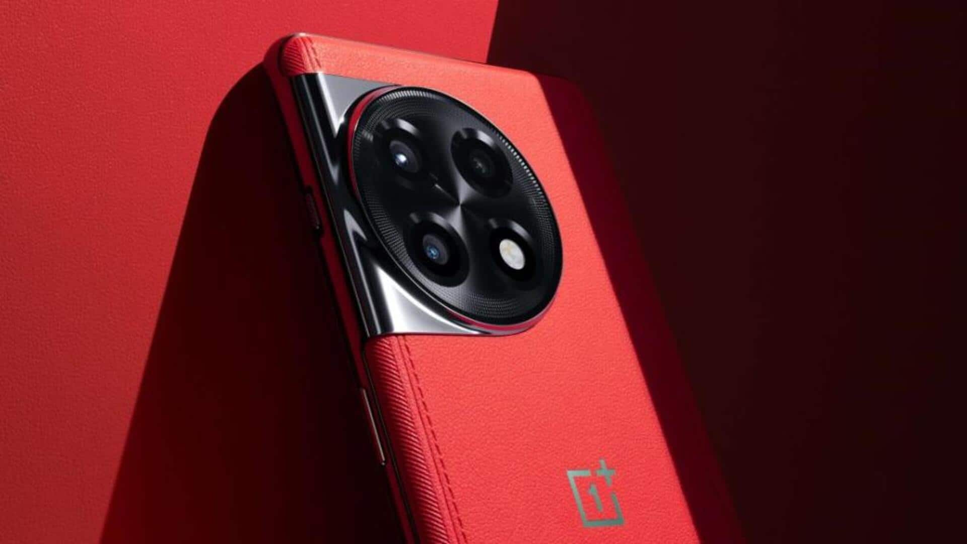 OnePlus 11R Solar Red Edition goes official at Rs. 46,000