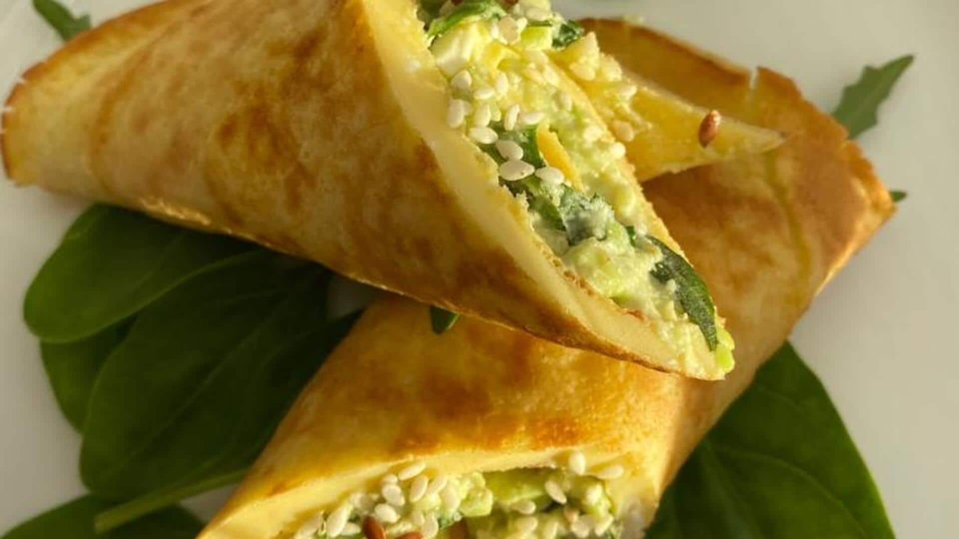 Spinach crepes for eye health: Try these dishes