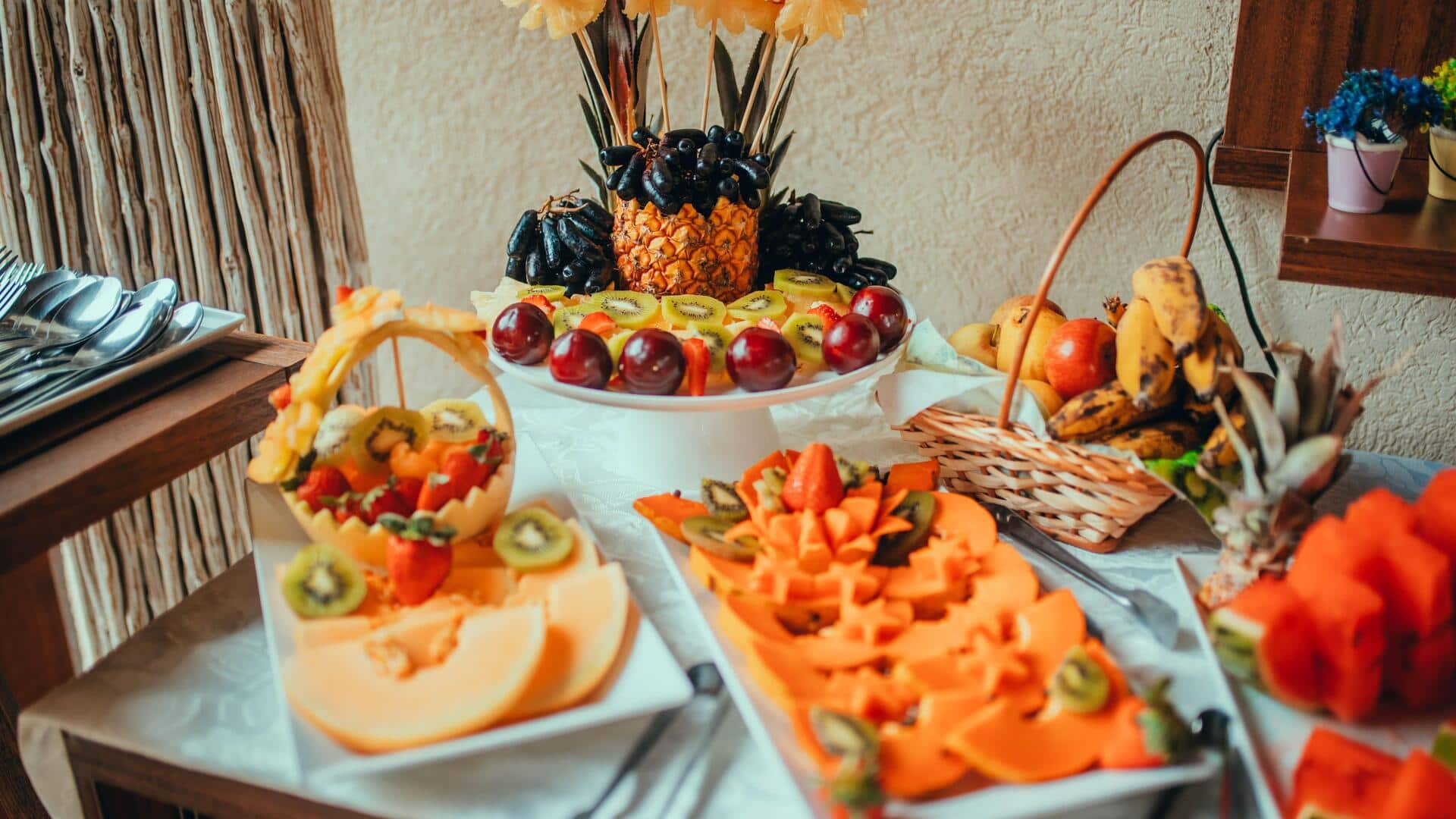 Brighten your morning with a fruit platter