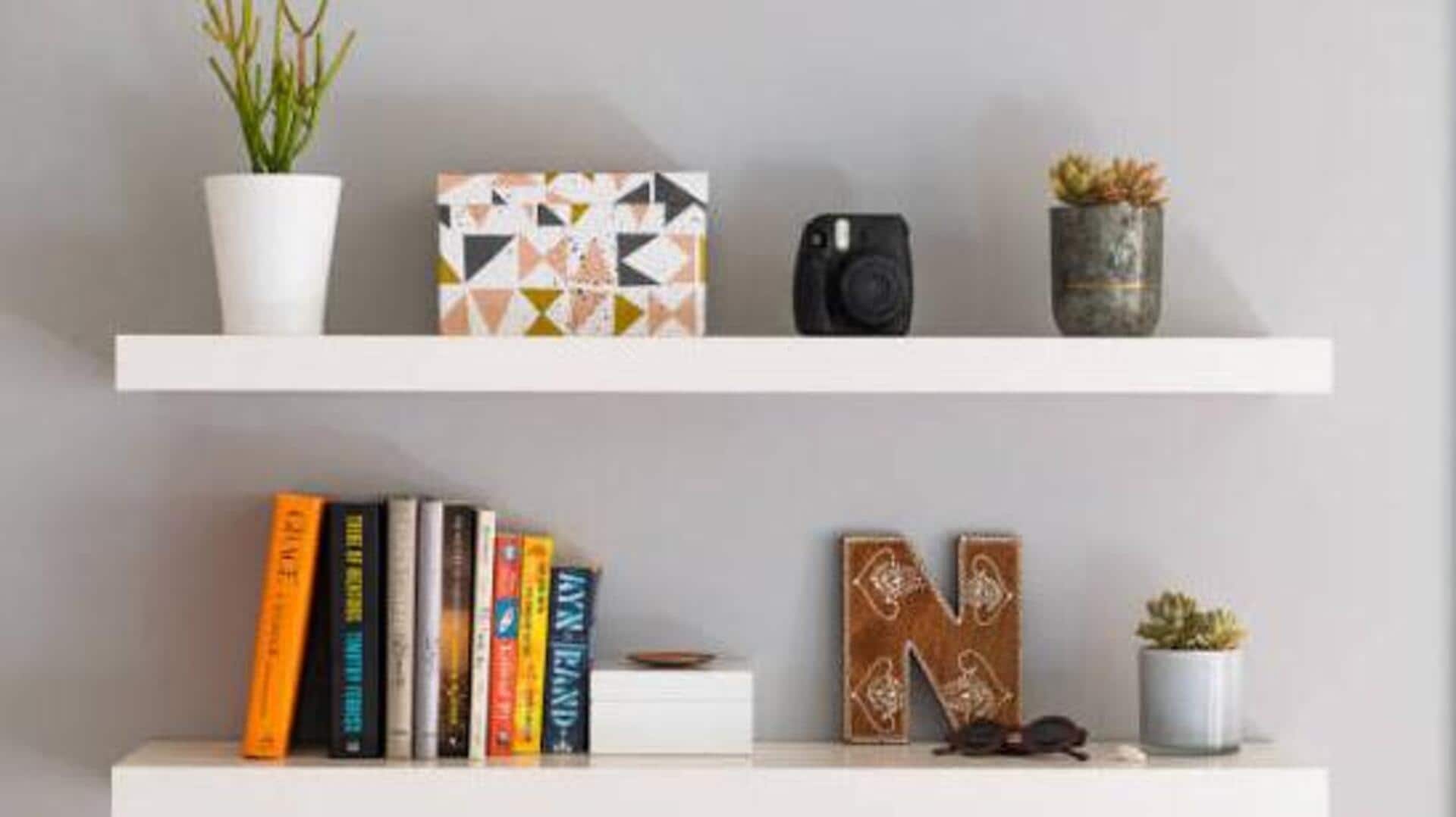 How to repurpose old doors into stylish shelves